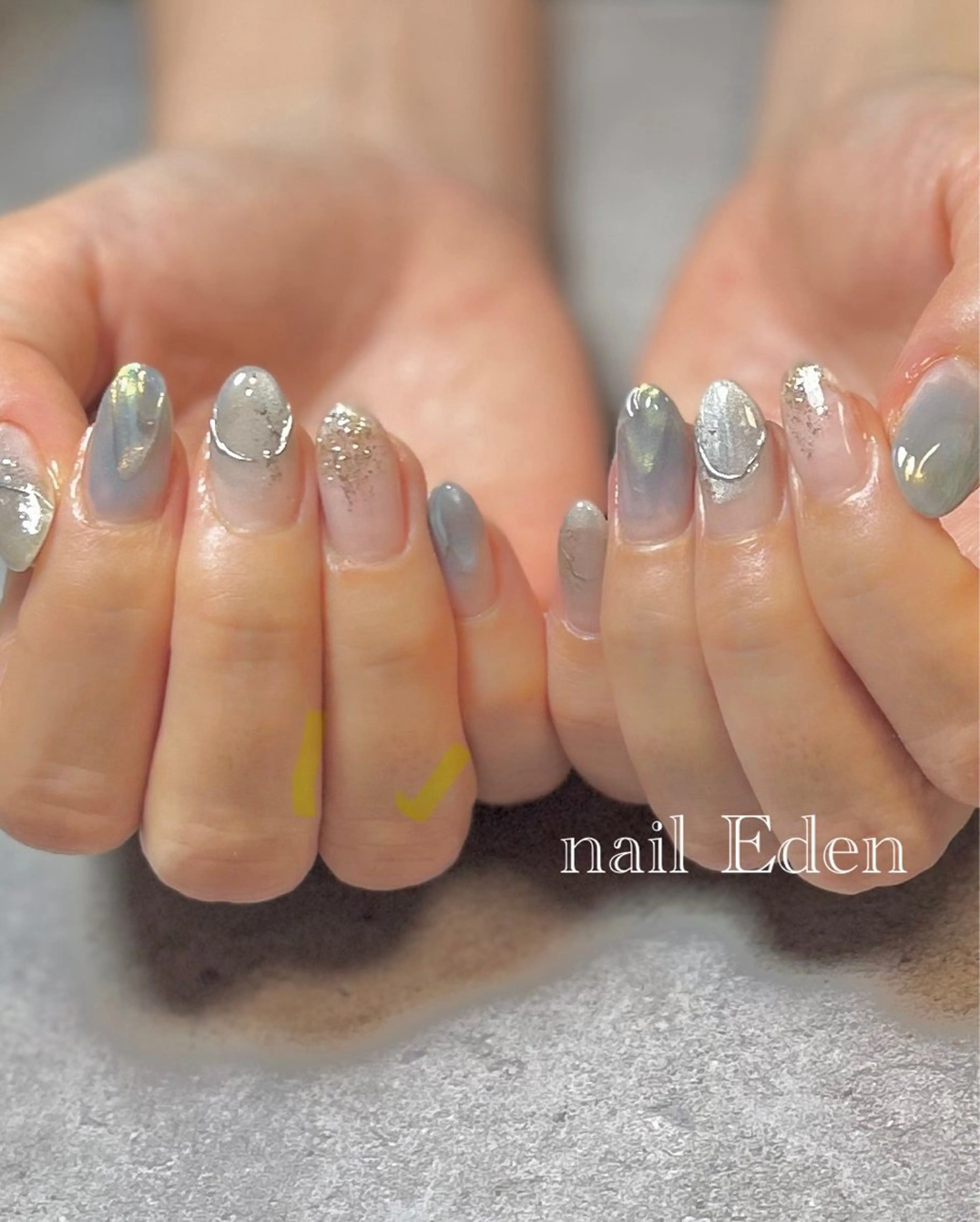 ネイル ニュアンスネイル Eden ♾️のネイルデザイン