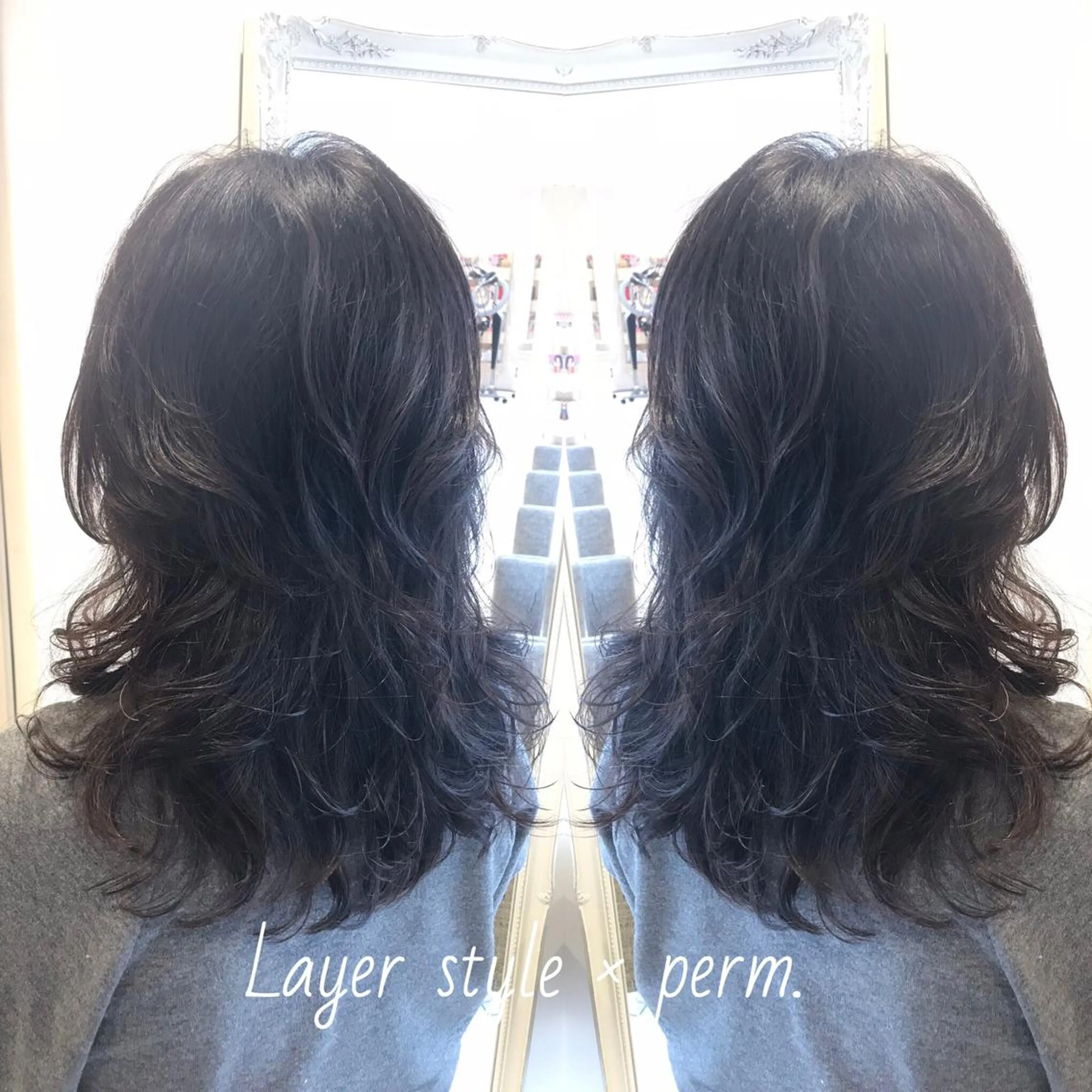 セミロング Uno. 本気で ヘアに悩む方へ✨のヘアスタイル