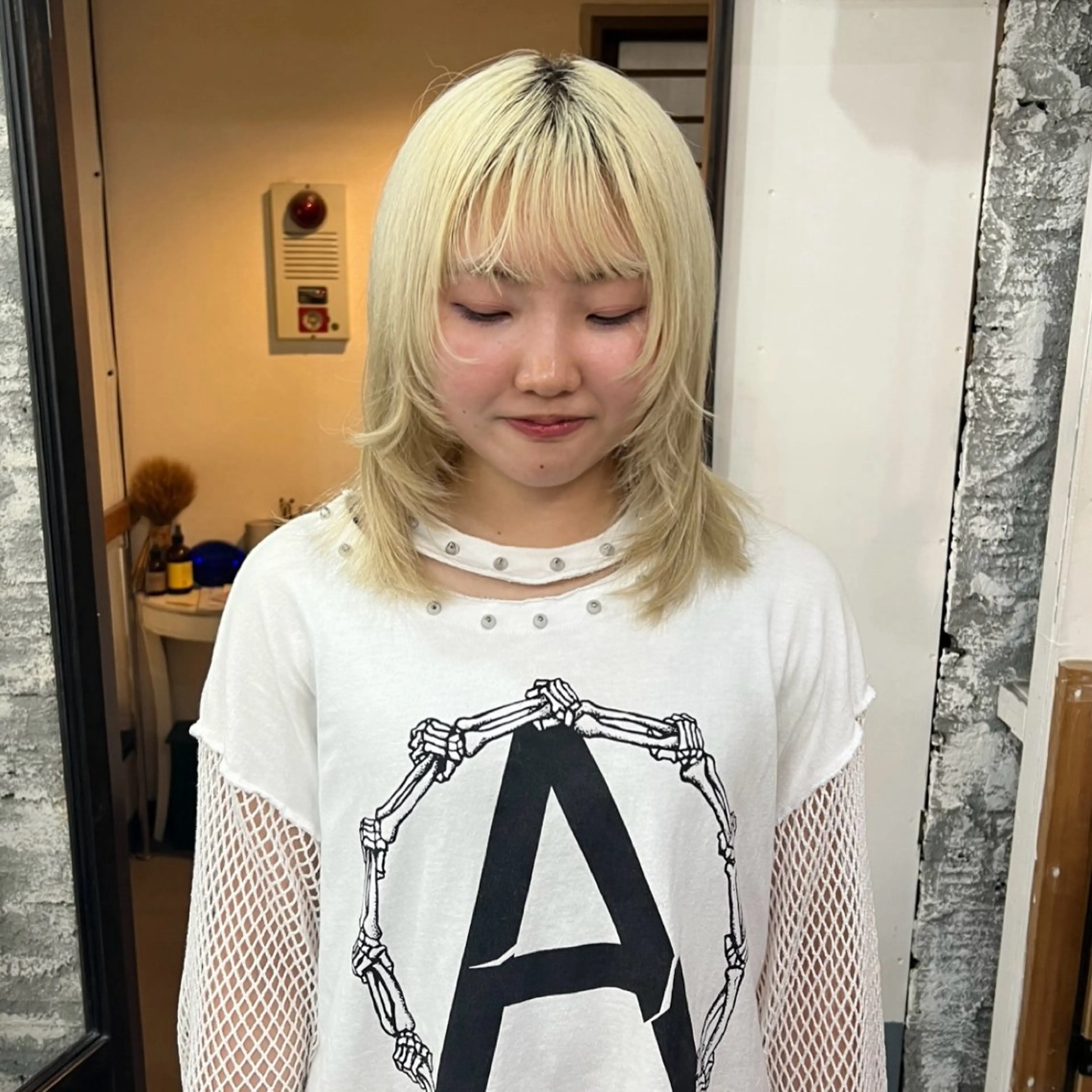 ミディアム 🌈いけだ あみ🌷のヘアスタイル