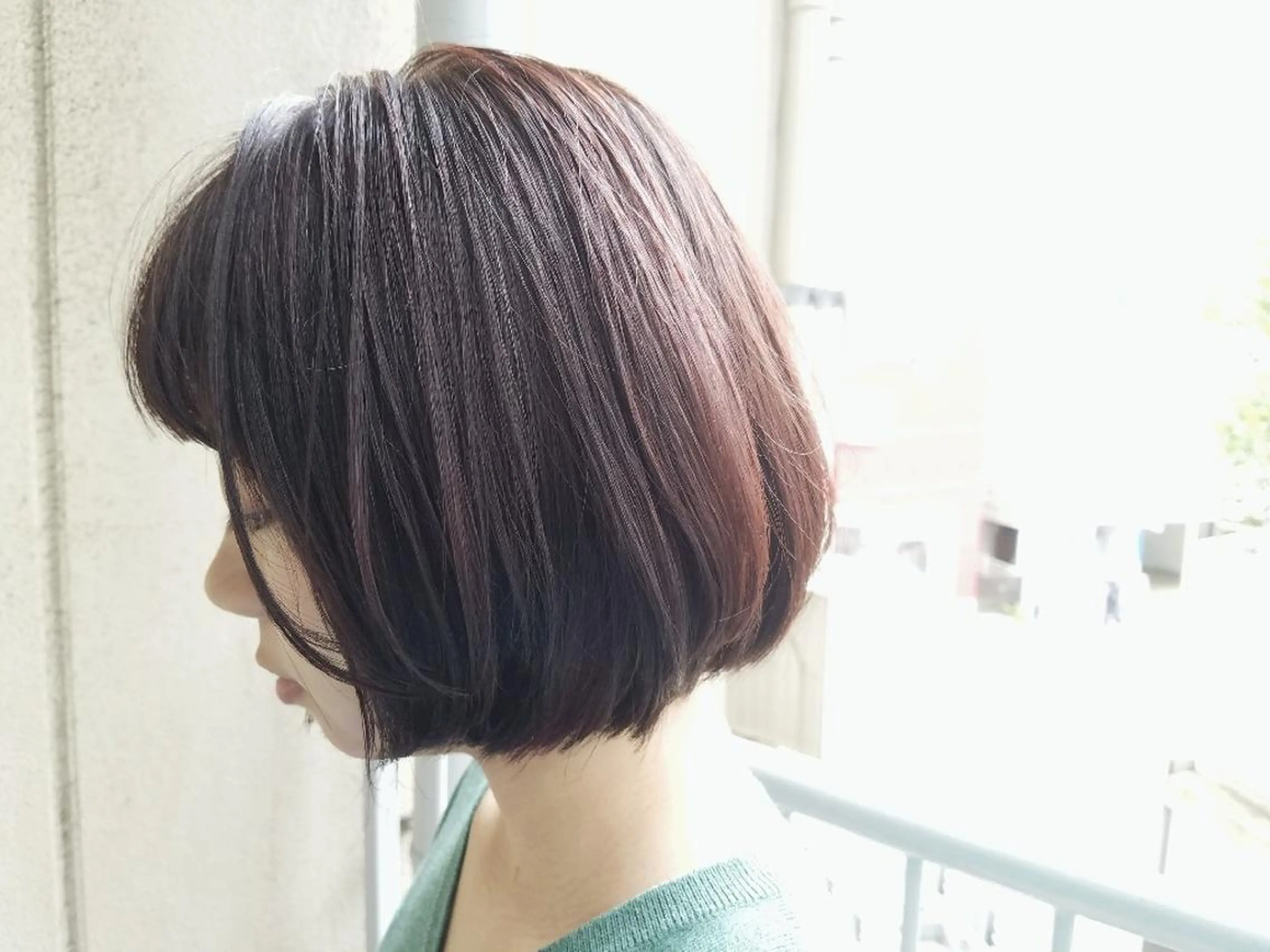 ショート カラー ショートボブ カシス ボブ ショートヘア imai /カット/パーマのヘアスタイル