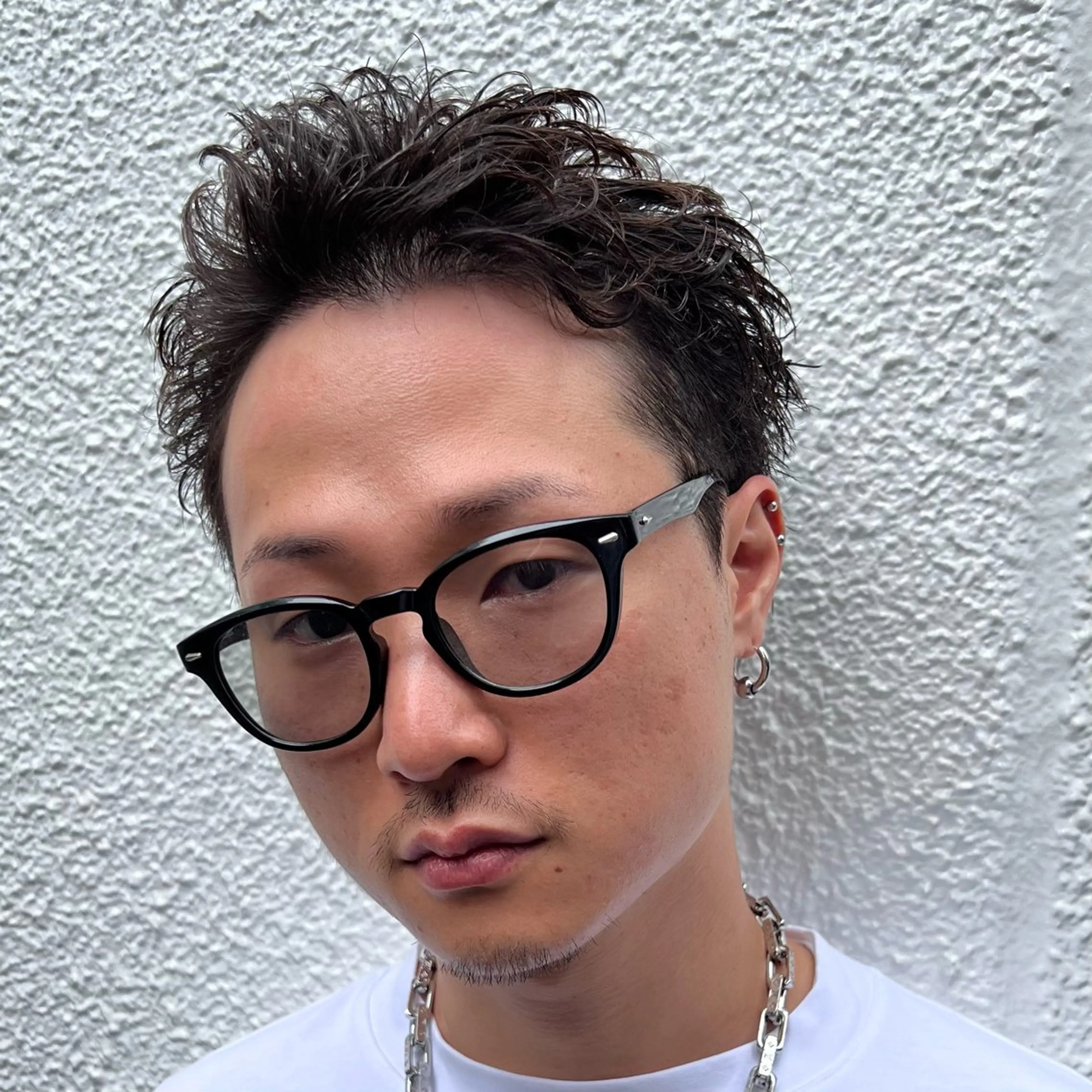 ショート メンズ 岩下 直生のヘアスタイル
