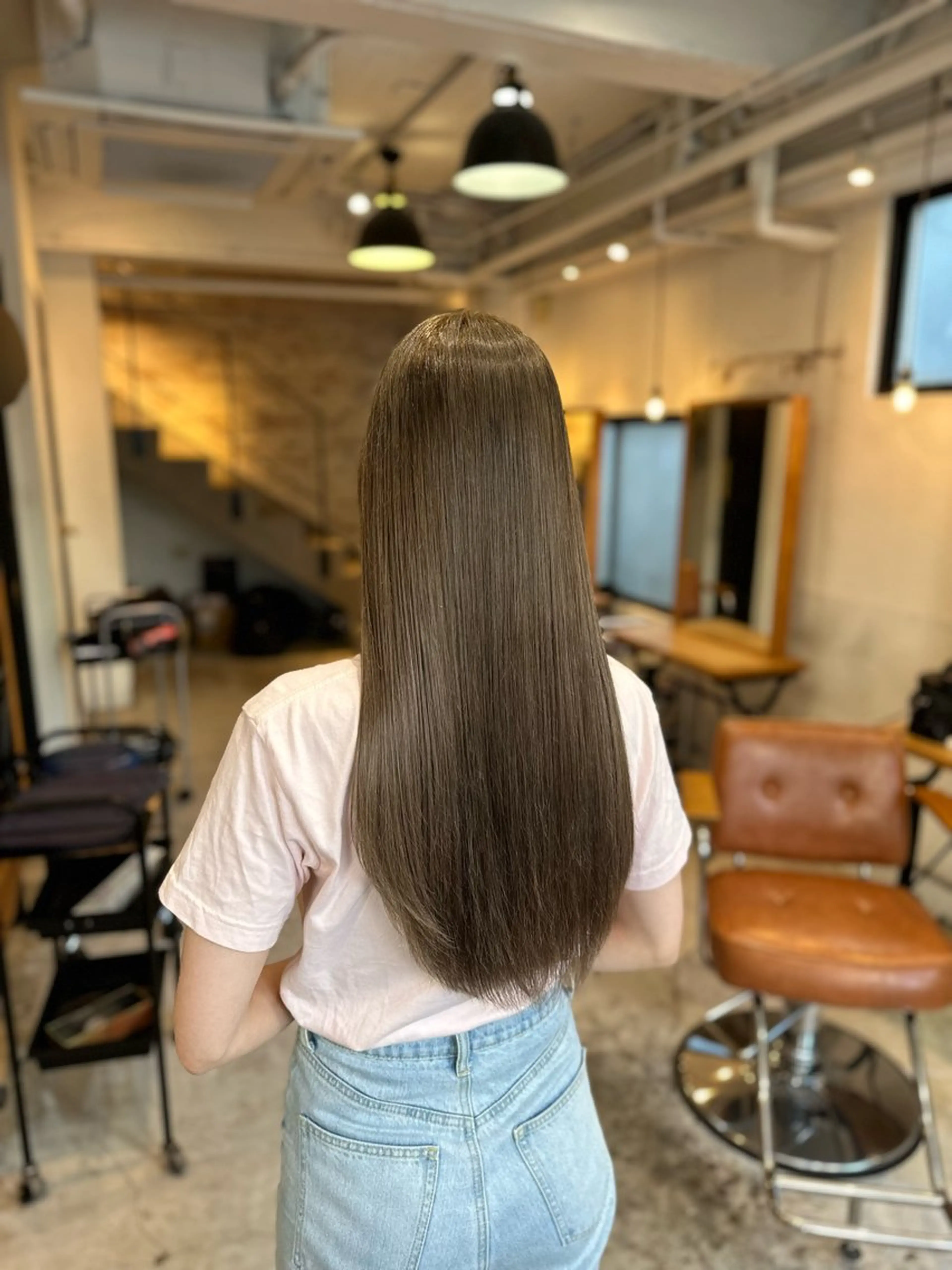 ロング ヘアカラー 秋葉原　柏木絢汰 ✨当日予約okのヘアスタイル