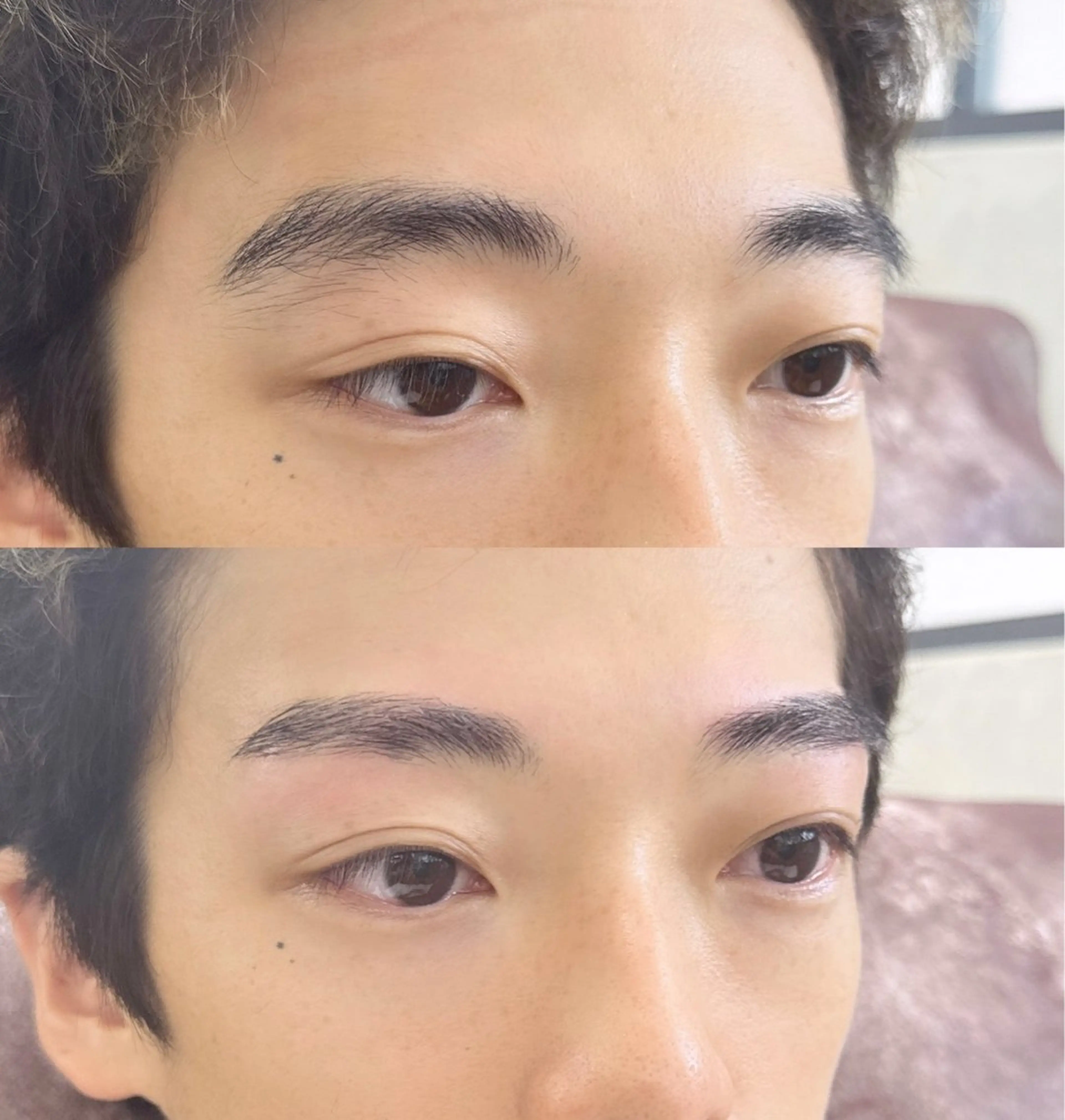 メンズ アイブロウ ワックス脱毛 WARP 高橋のマツエク・マツパデザイン