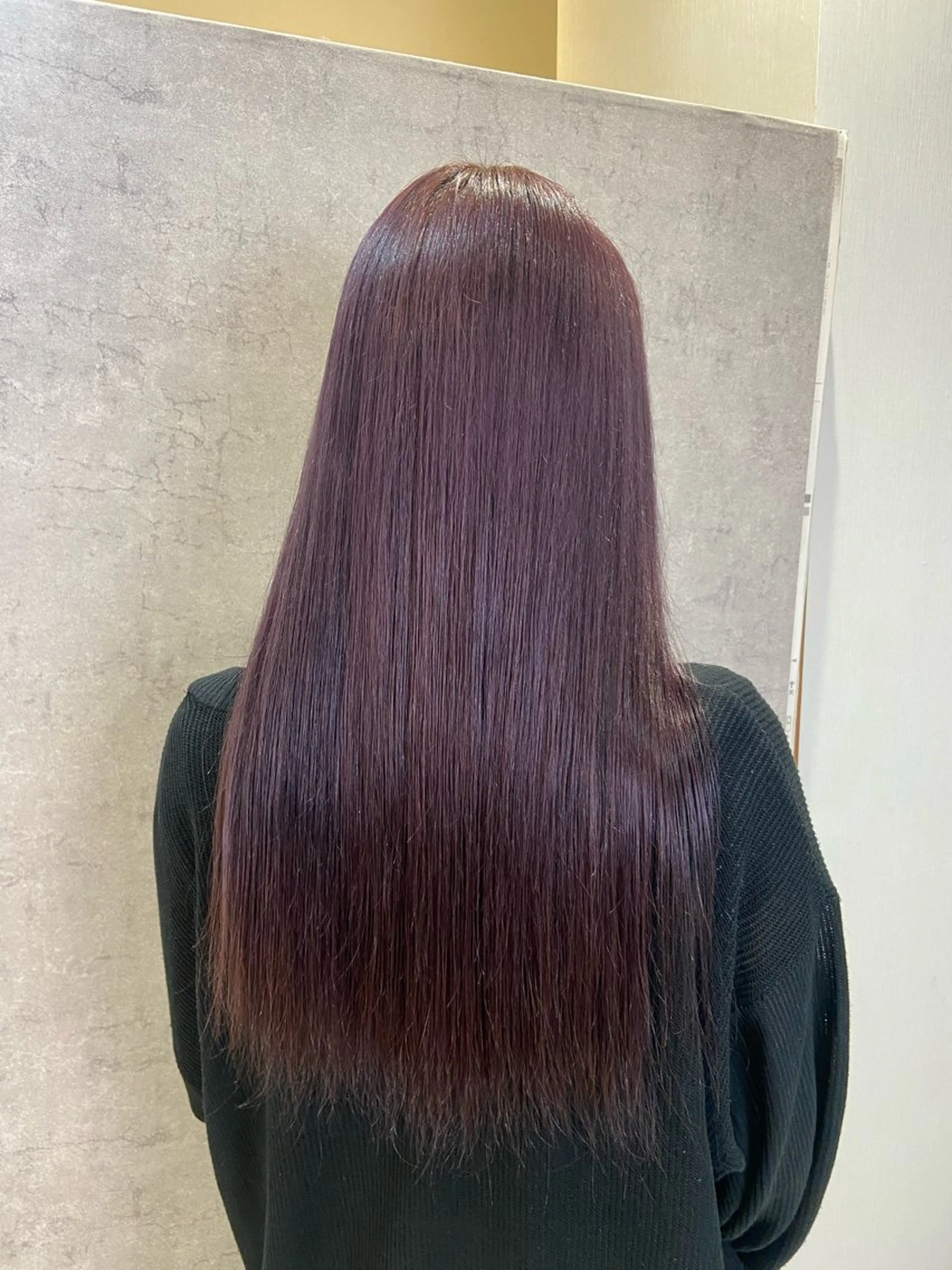 カラー Hirona 縮毛矯正/髪質改善のヘアスタイル