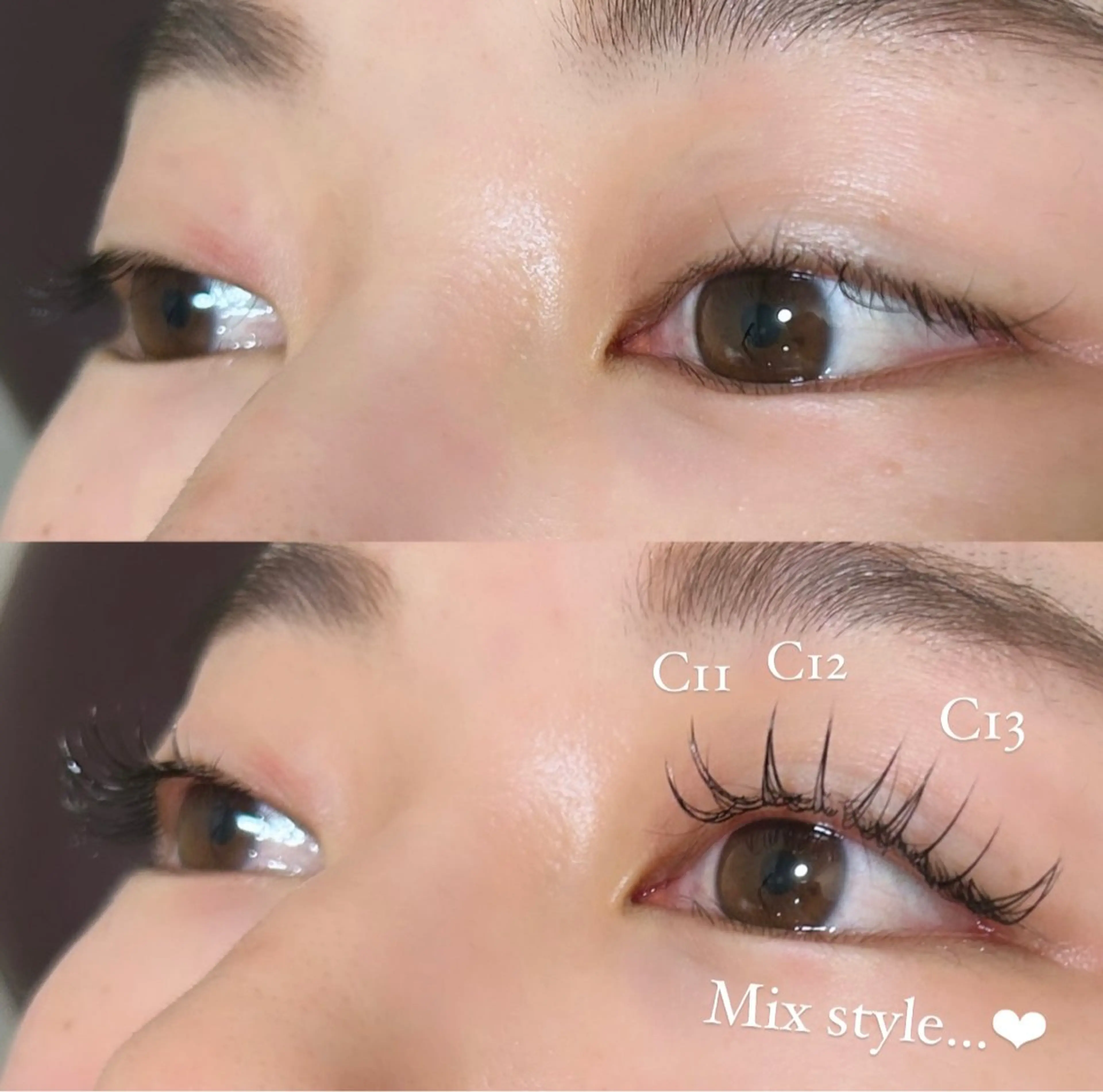 マツエク・マツパ Cカール セーブル 🩷ྀི中村 ほのか🧸🌷のヘアスタイル