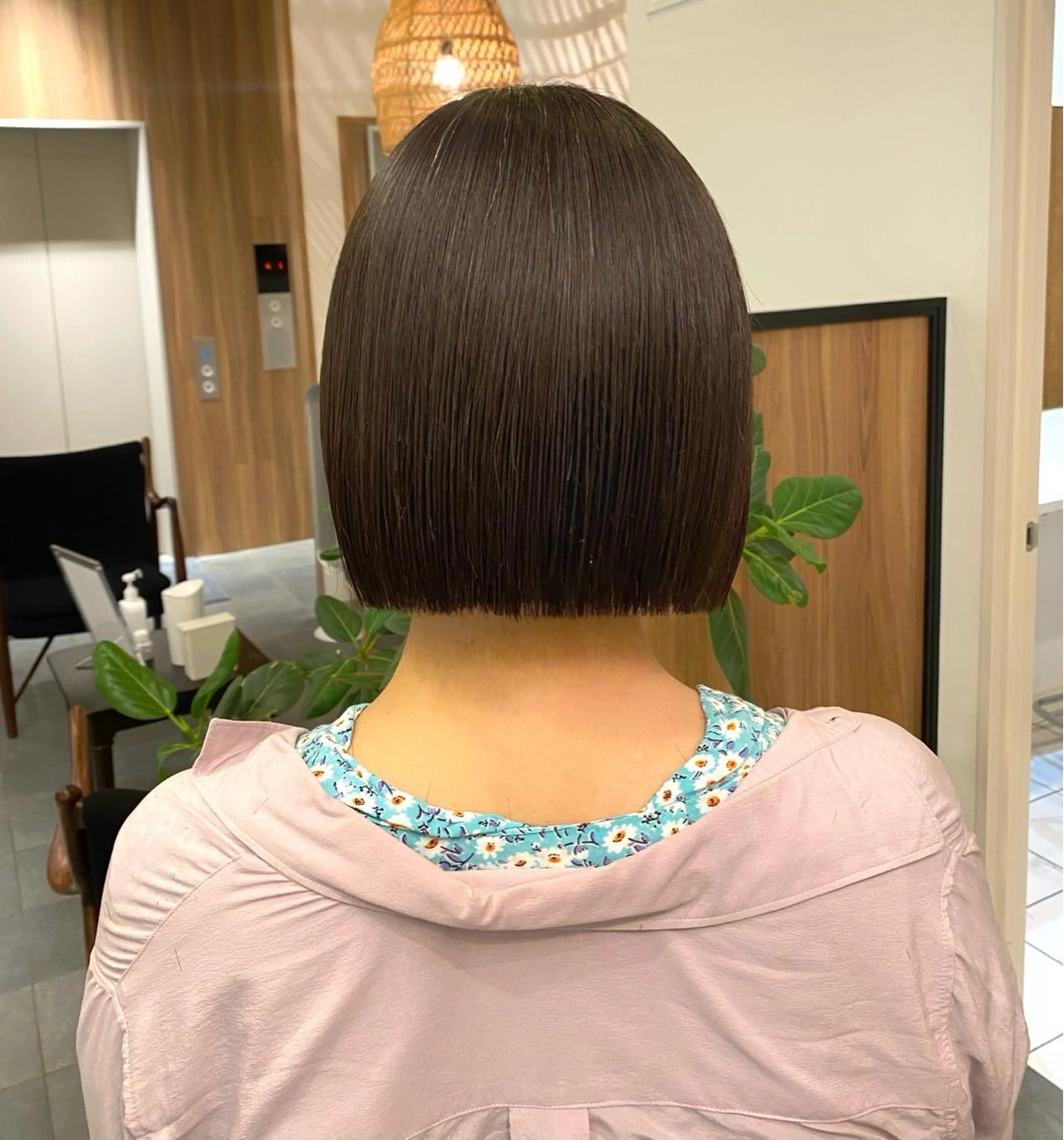 ショート 切りっぱなしボブ ボブ 🍃服部 雅哉🍃銀座◎のヘアスタイル