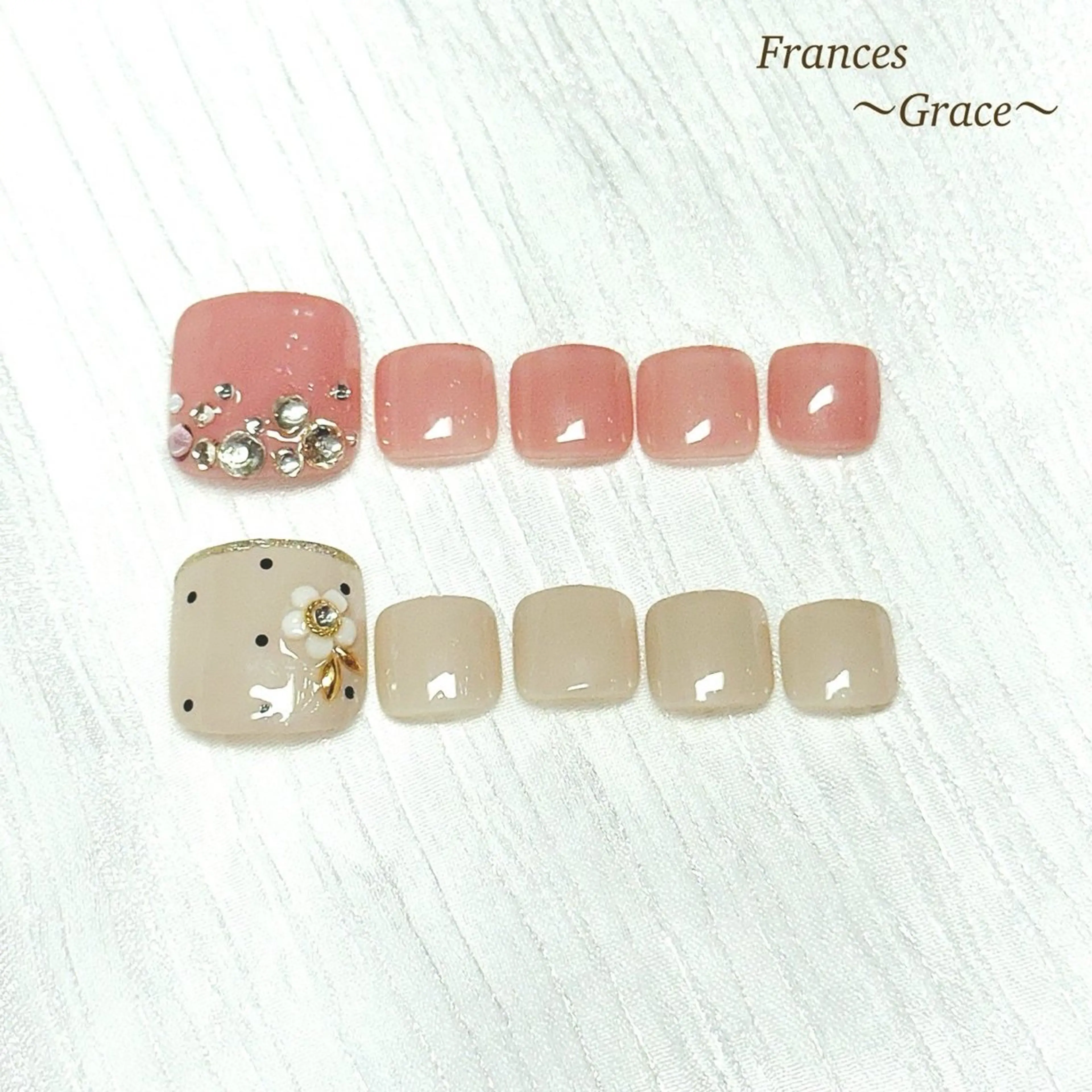 ネイル フットネイル Frances〜 Grace〜babaのネイルデザイン