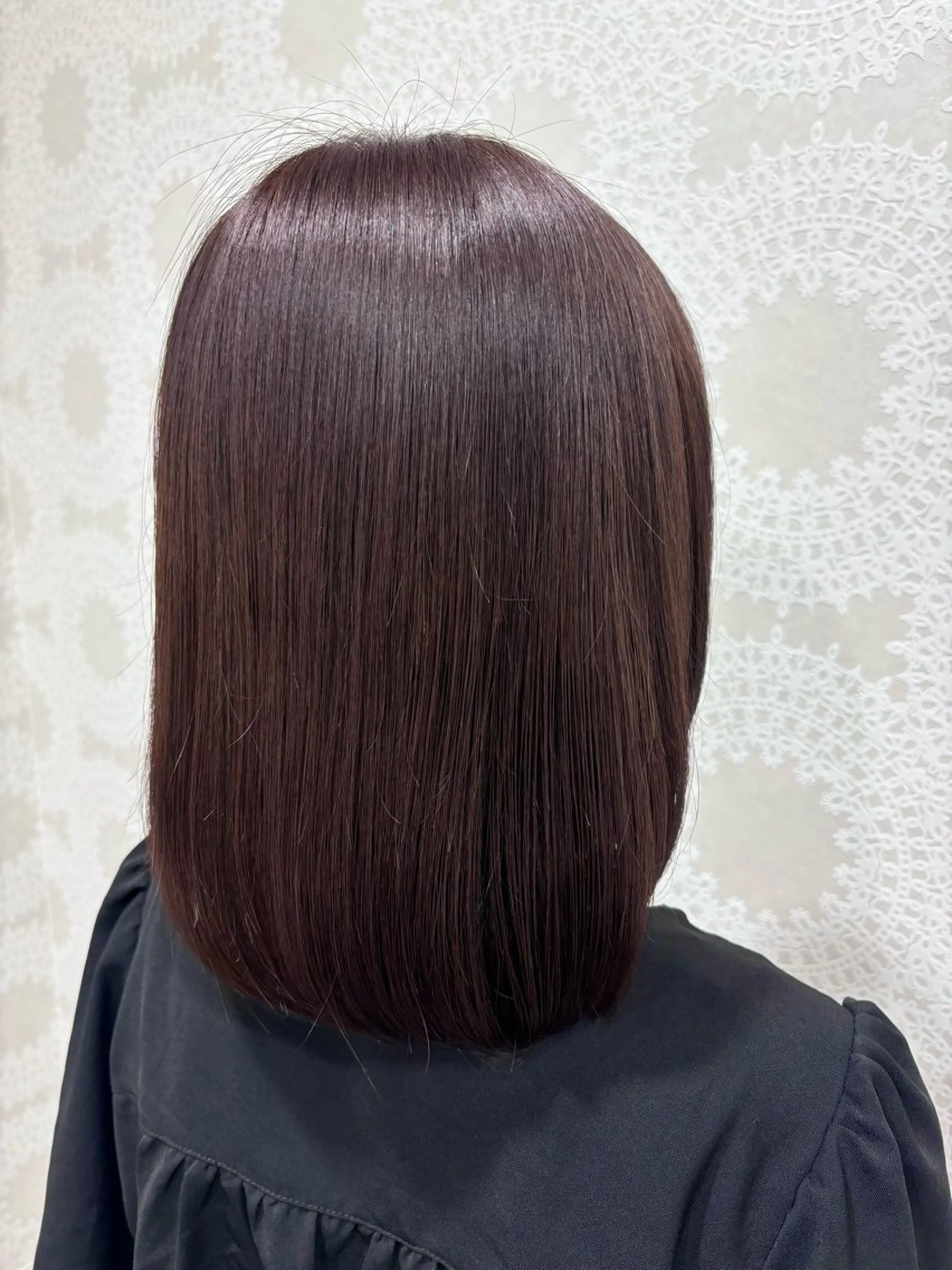 ミディアム ひらち まいののヘアスタイル