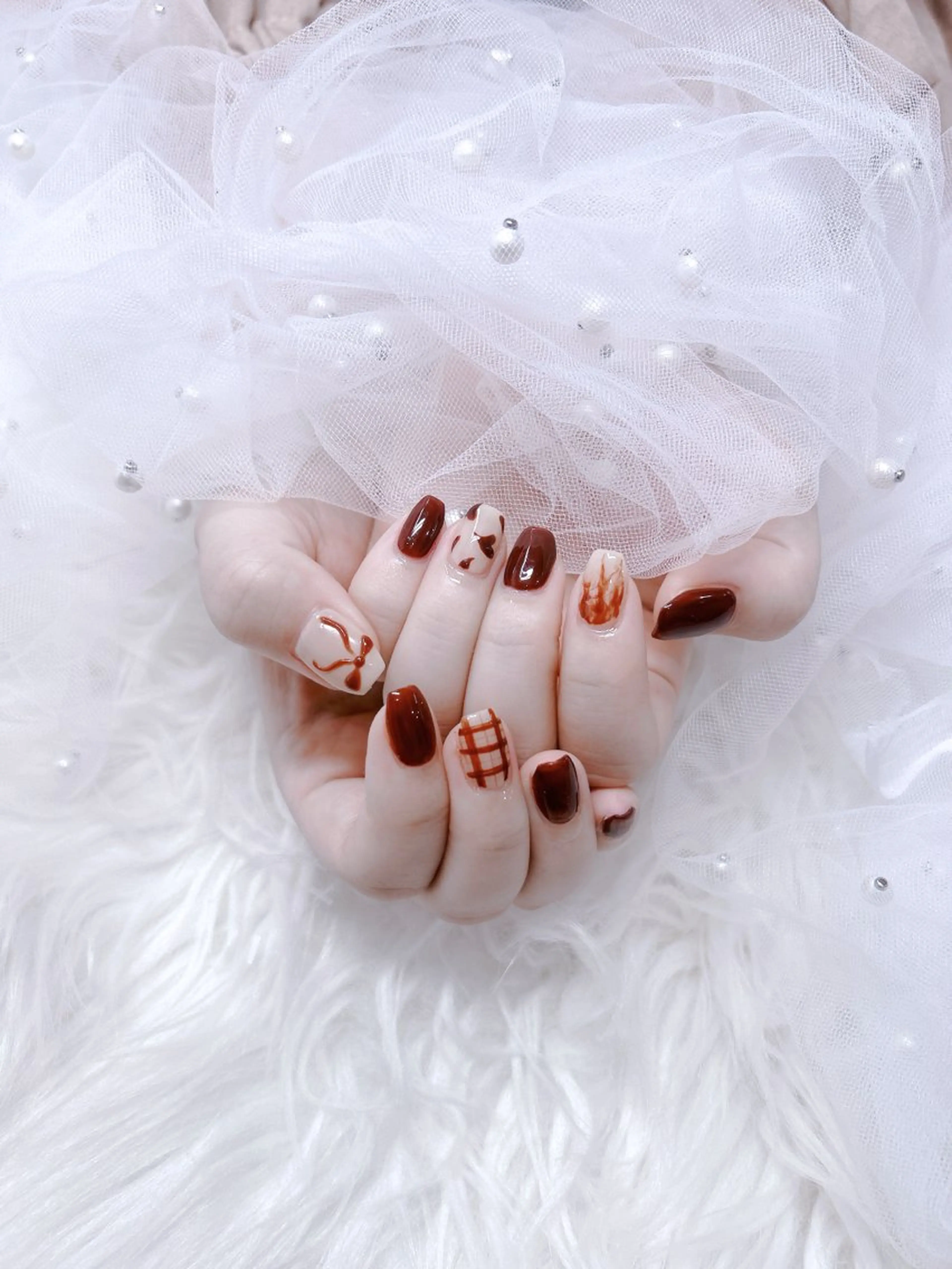 ネイル アートネイル 持ち込み Kittyなんば店 Jrネイリストあゆなのネイルデザイン