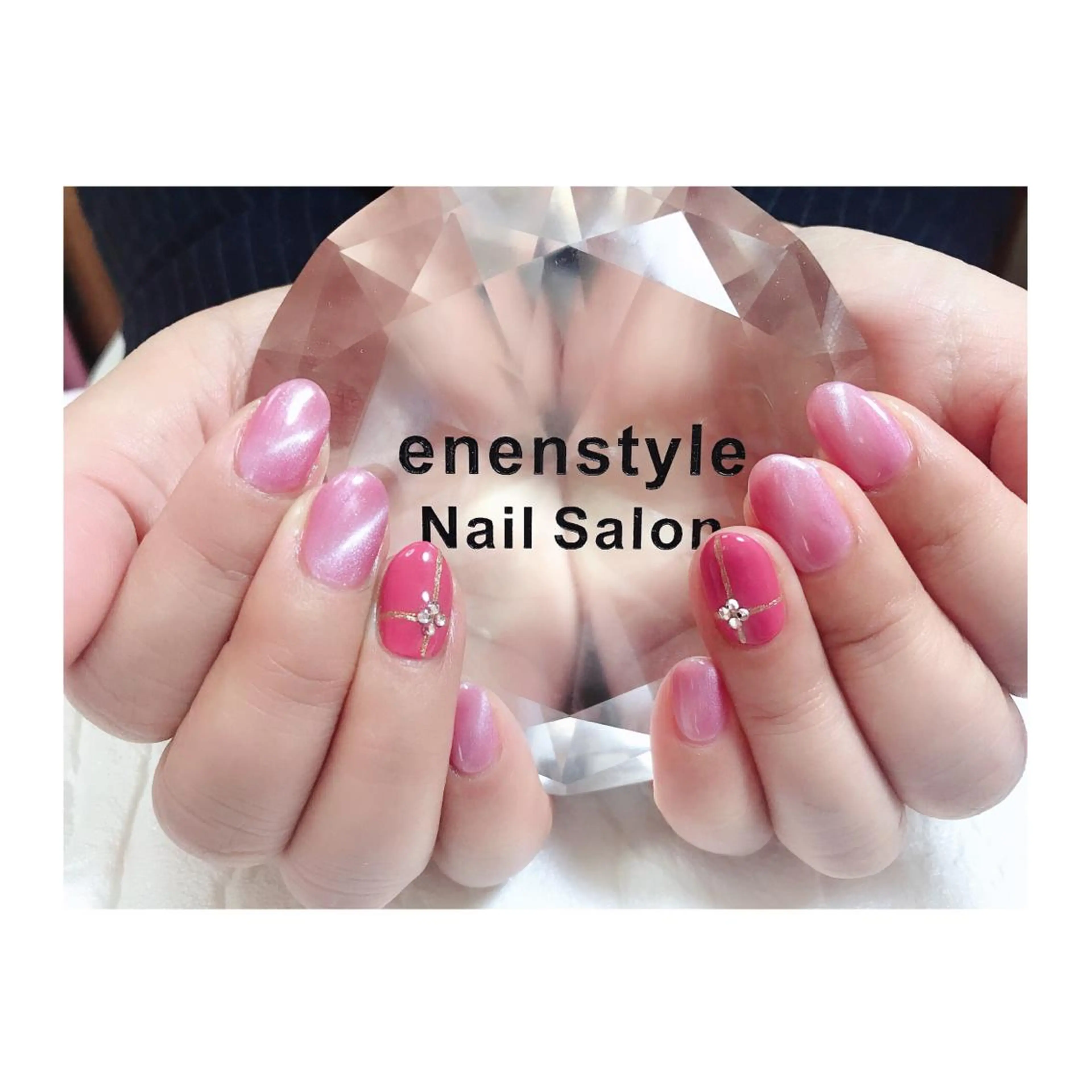 ショート ネイル ジェルネイル ニュアンスネイル オフィスネイル ワンカラーネイル ピンク ハンドネイル 👑enen style👑のネイルデザイン