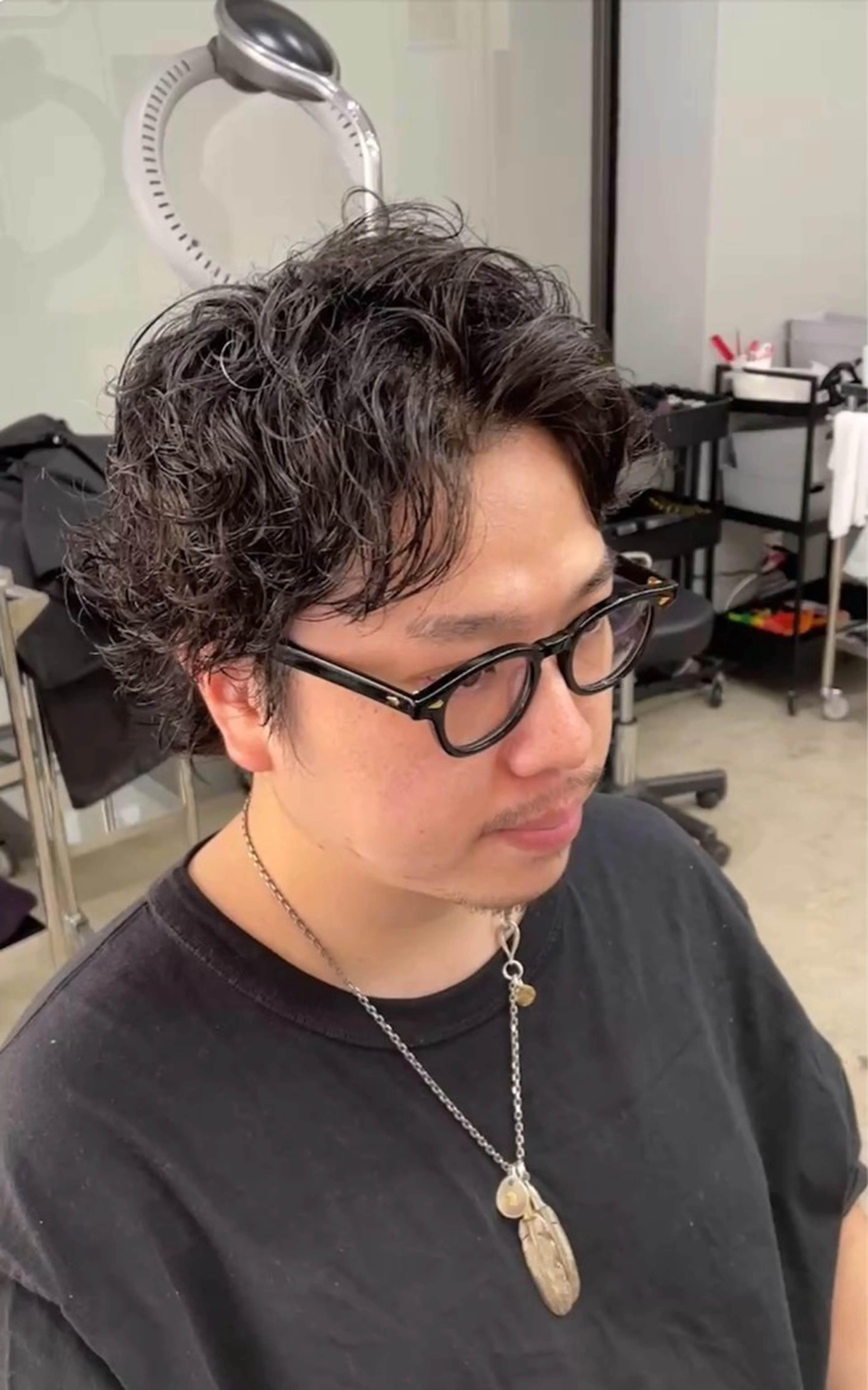 ショート パーマ メンズ メンズ専門サロン wokeのヘアスタイル