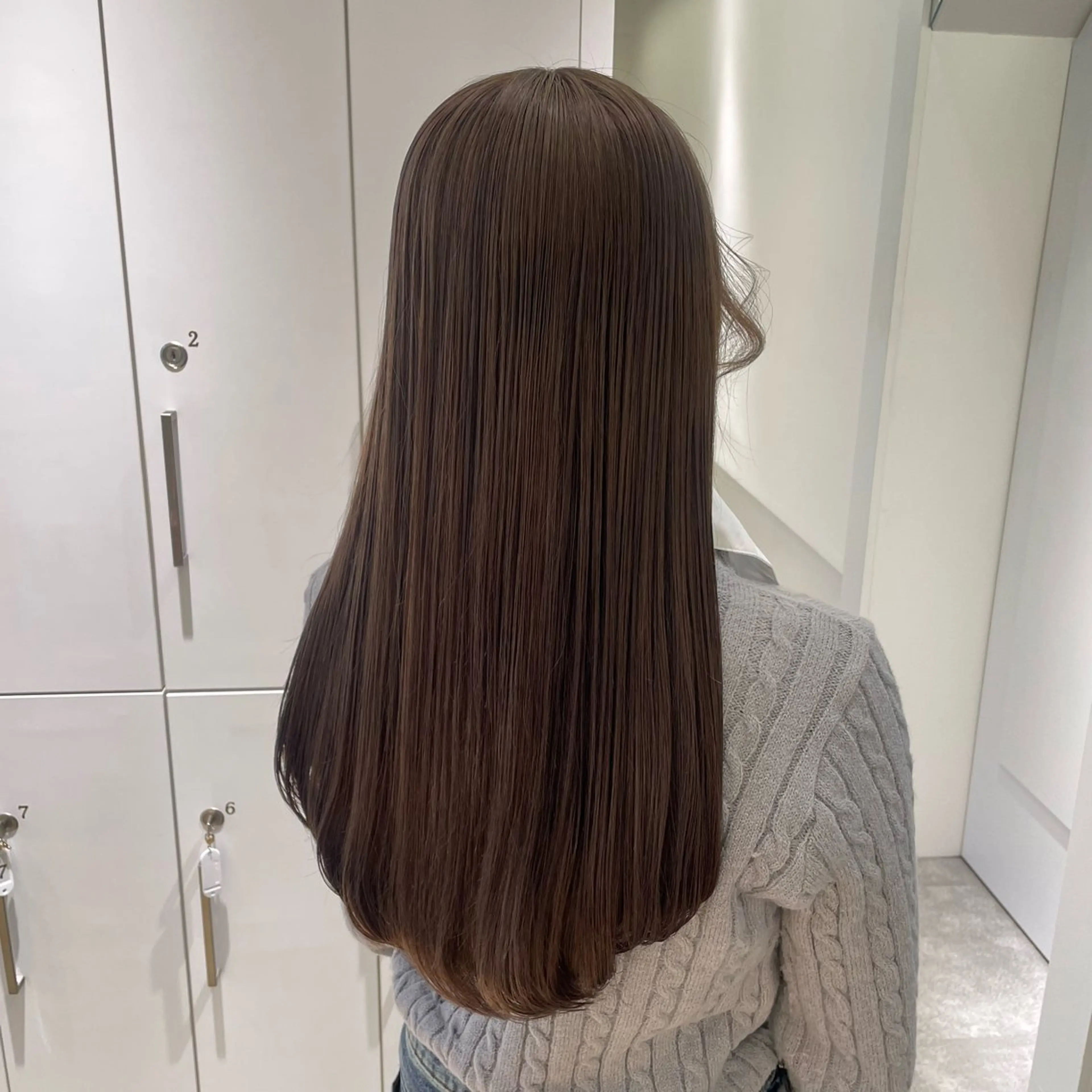 ロング カラー Parve Mix /頓宮 稚愛🤍のヘアスタイル