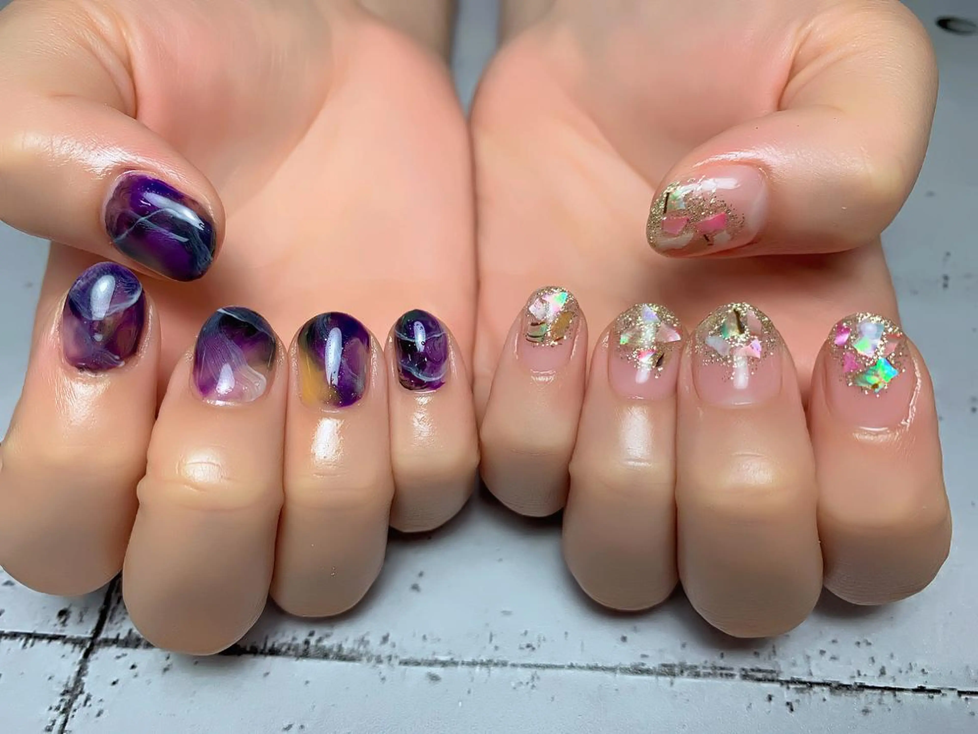 ネイル 菅野 愛花のネイルデザイン