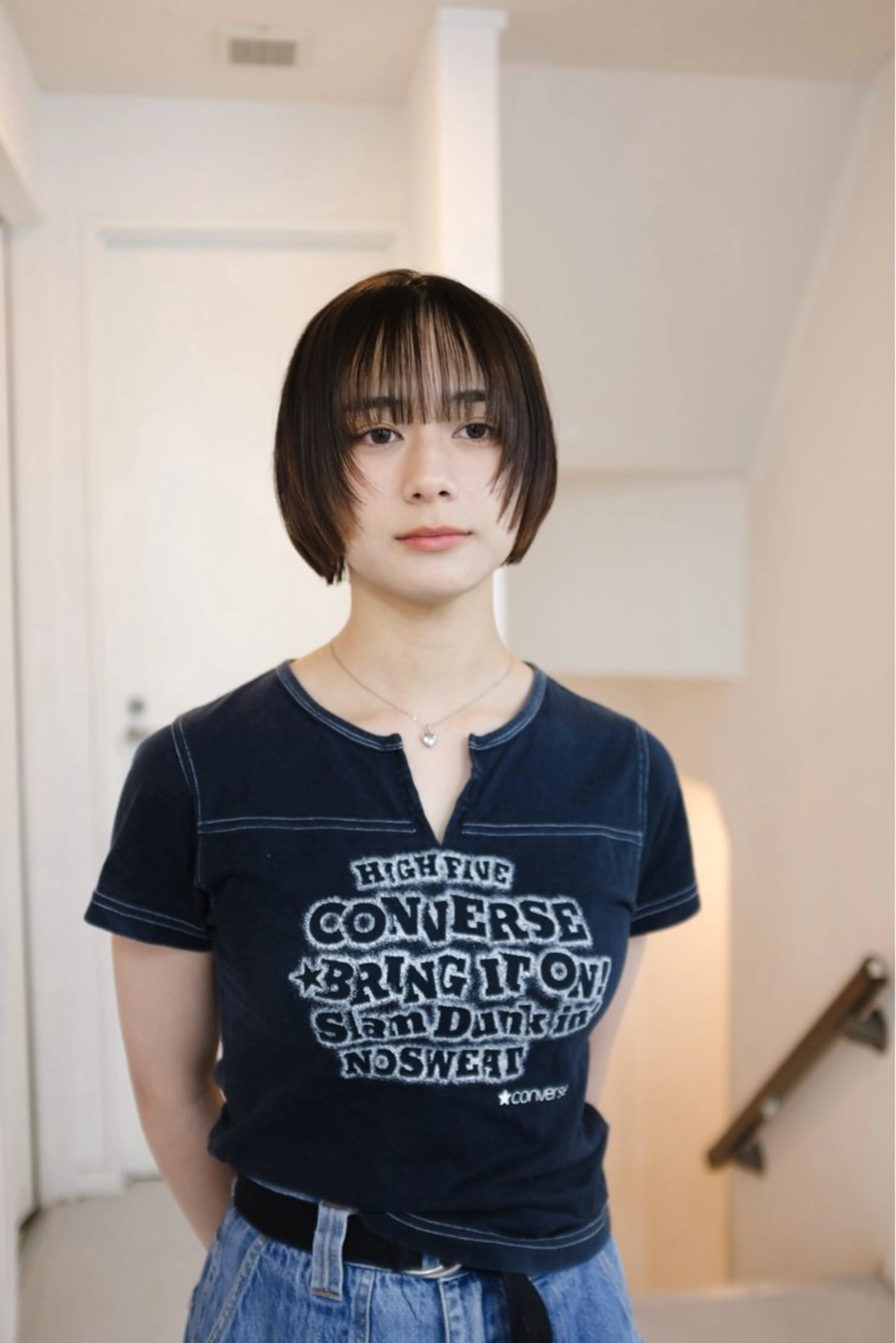 ショート ヘアアレンジ カット トリートメント 🦠デザインカラー/ 魚瀬あおい🦠のヘアスタイル