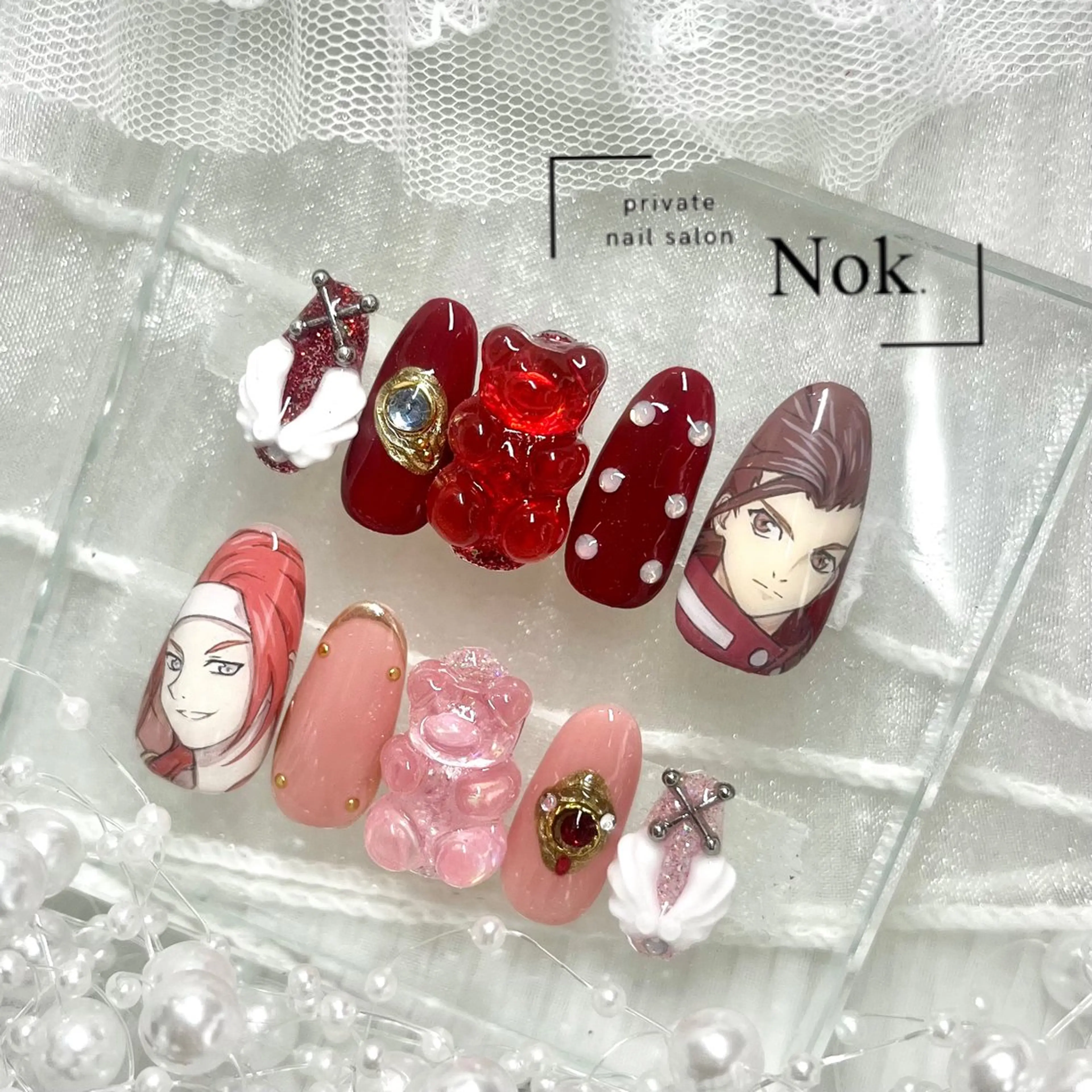 ネイル ハンドネイル 池袋痛ネイル Nok. 渡辺のネイルデザイン