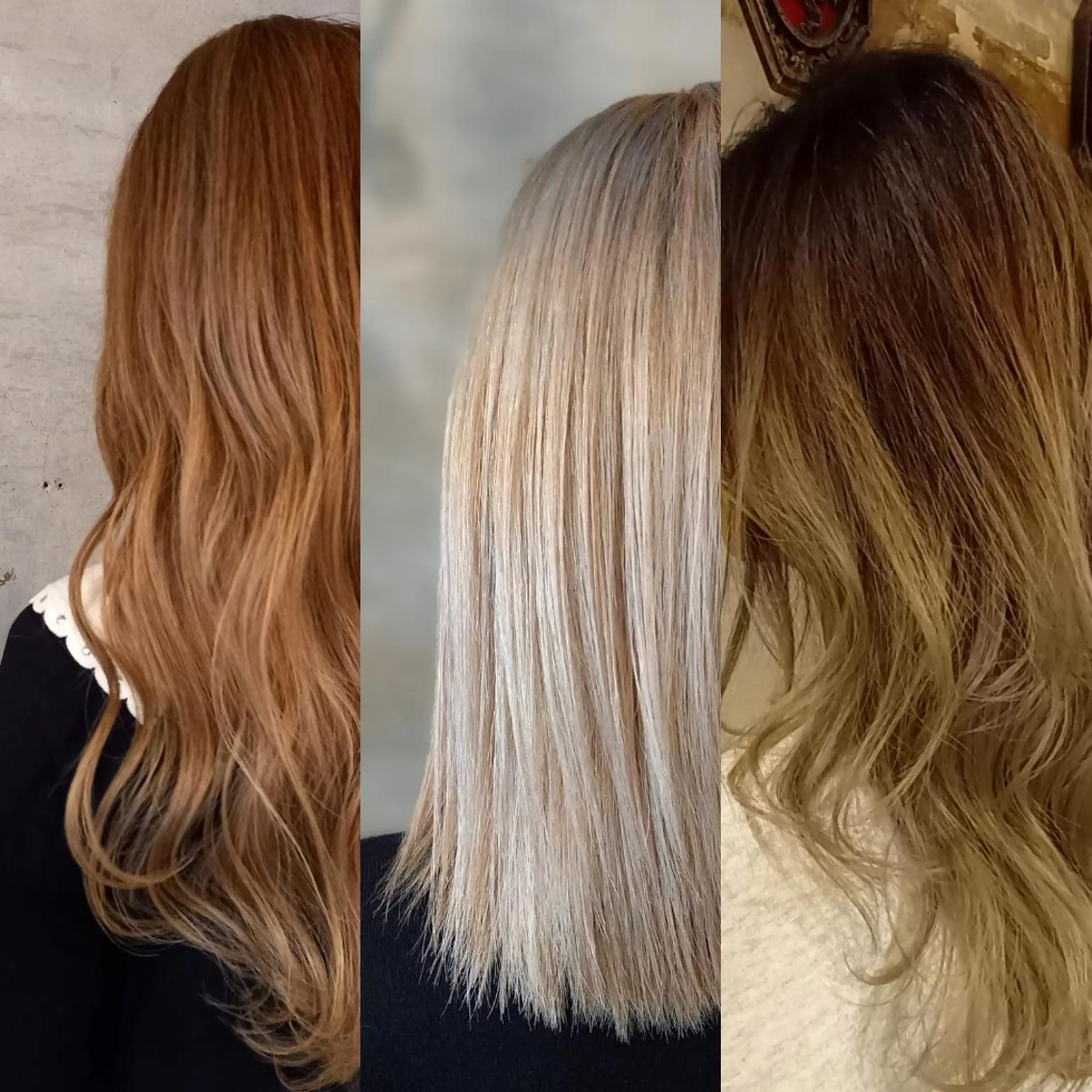 セミロング カラー ハイトーンカラー EMANON 心斎橋所属・デザインカラー /aiのヘアスタイル