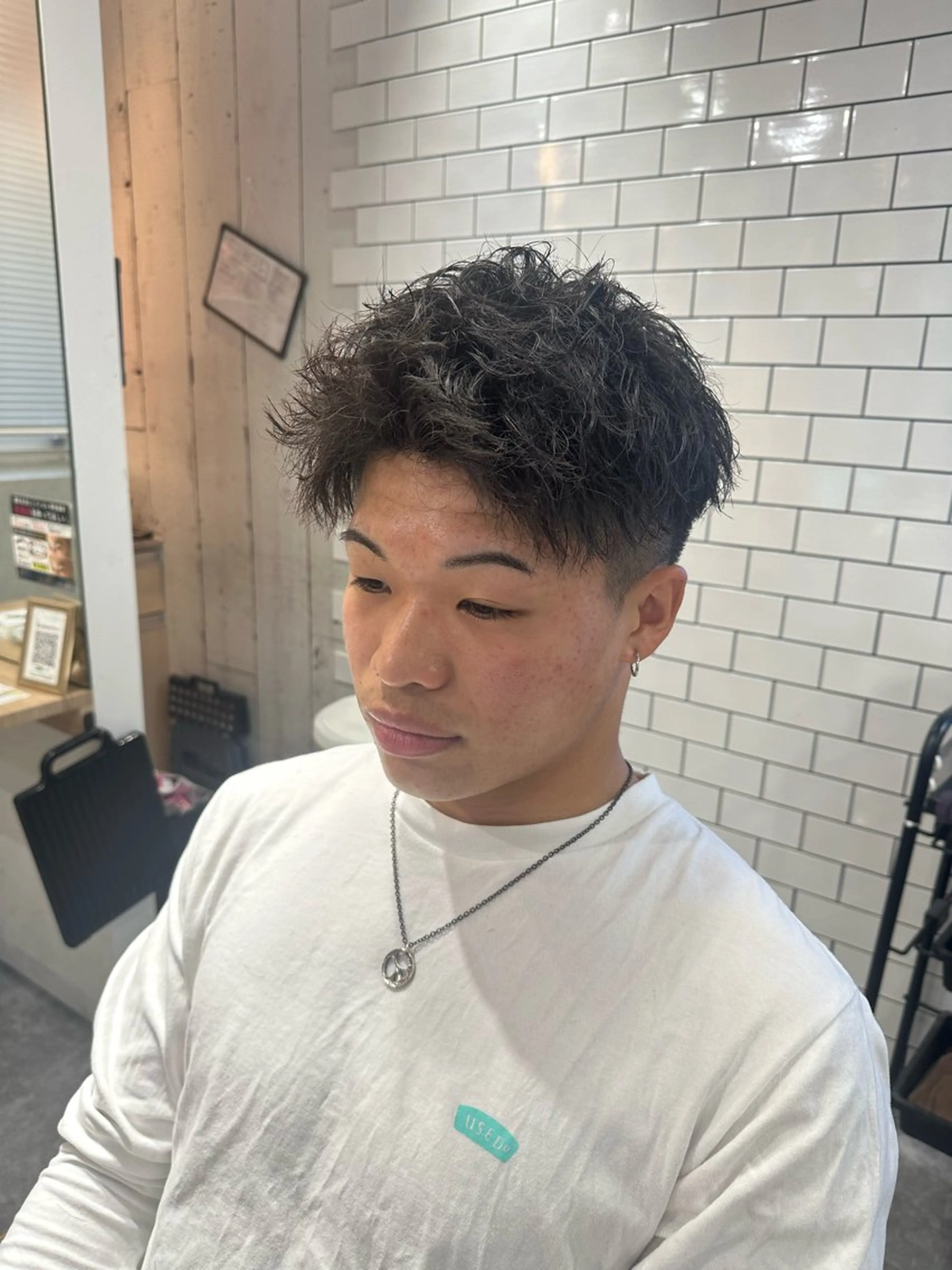 メンズ カット 💎メンズカット /フェザー/細野💎のヘアスタイル