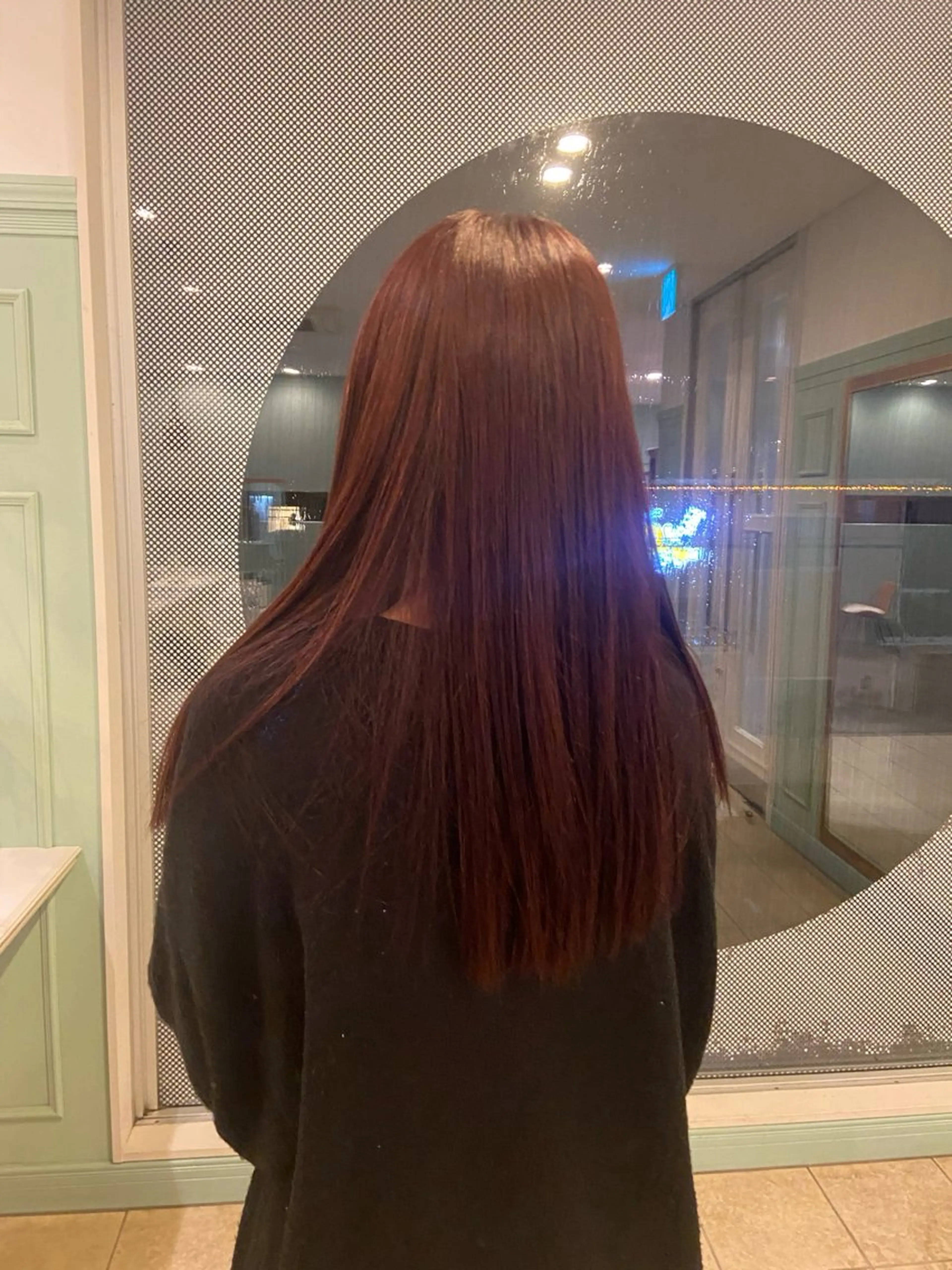 カラー yoshino /ナチュラル縮毛のヘアスタイル