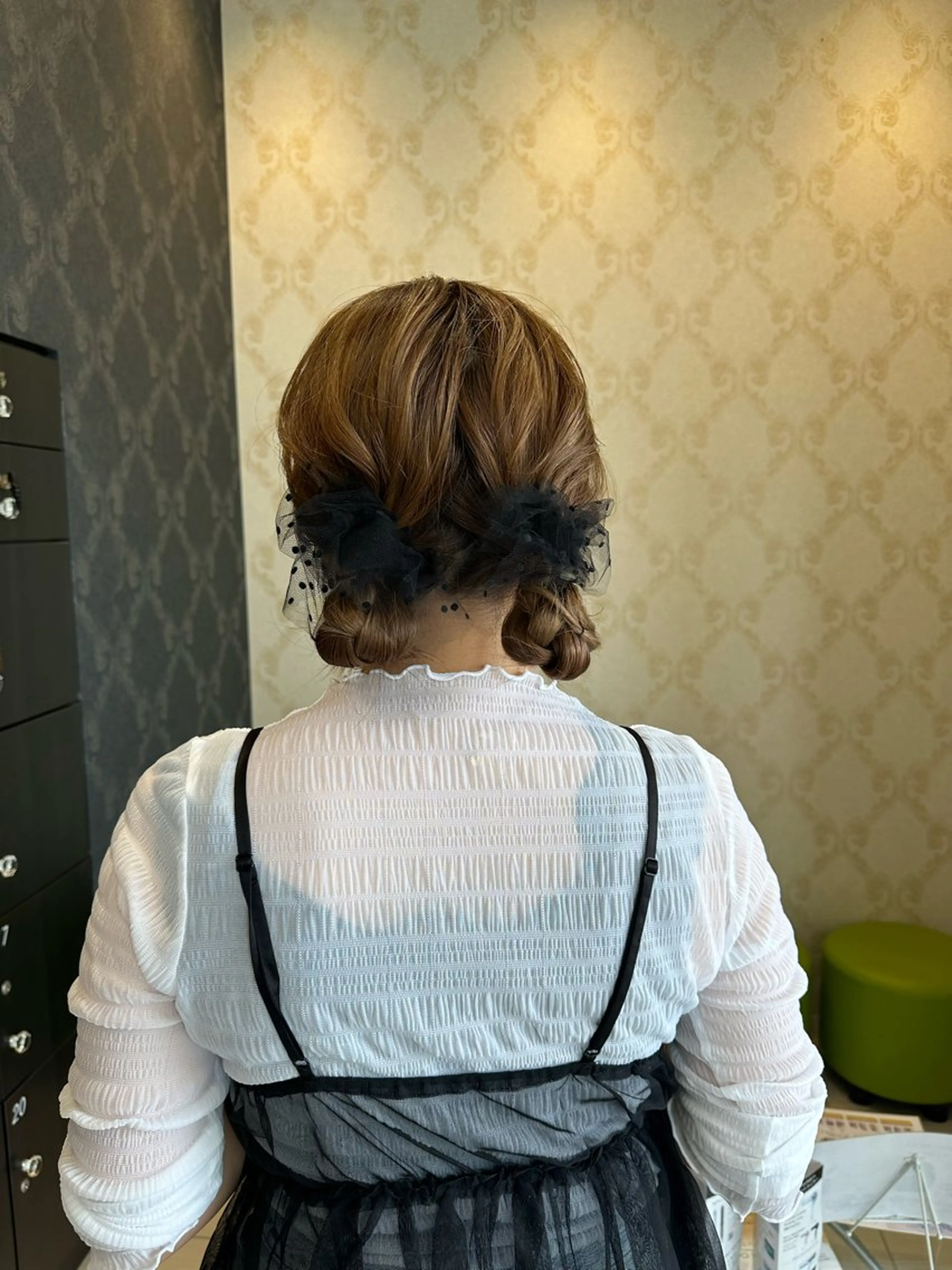 ヘアアレンジ 大口 楓のヘアスタイル