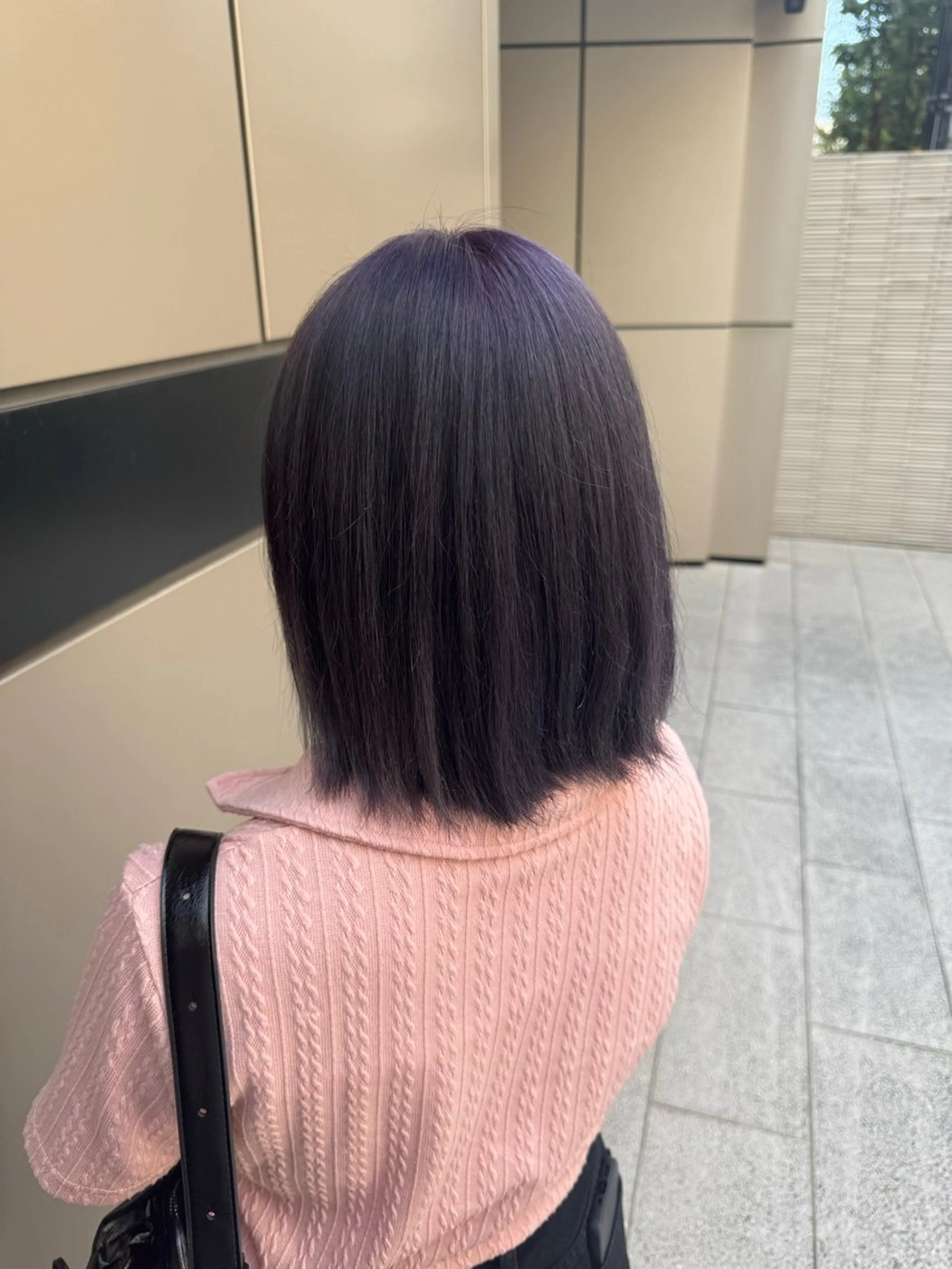 ミディアム 縮毛矯正/ボブ✨ 𝑨𝒀𝑼🎀のヘアスタイル