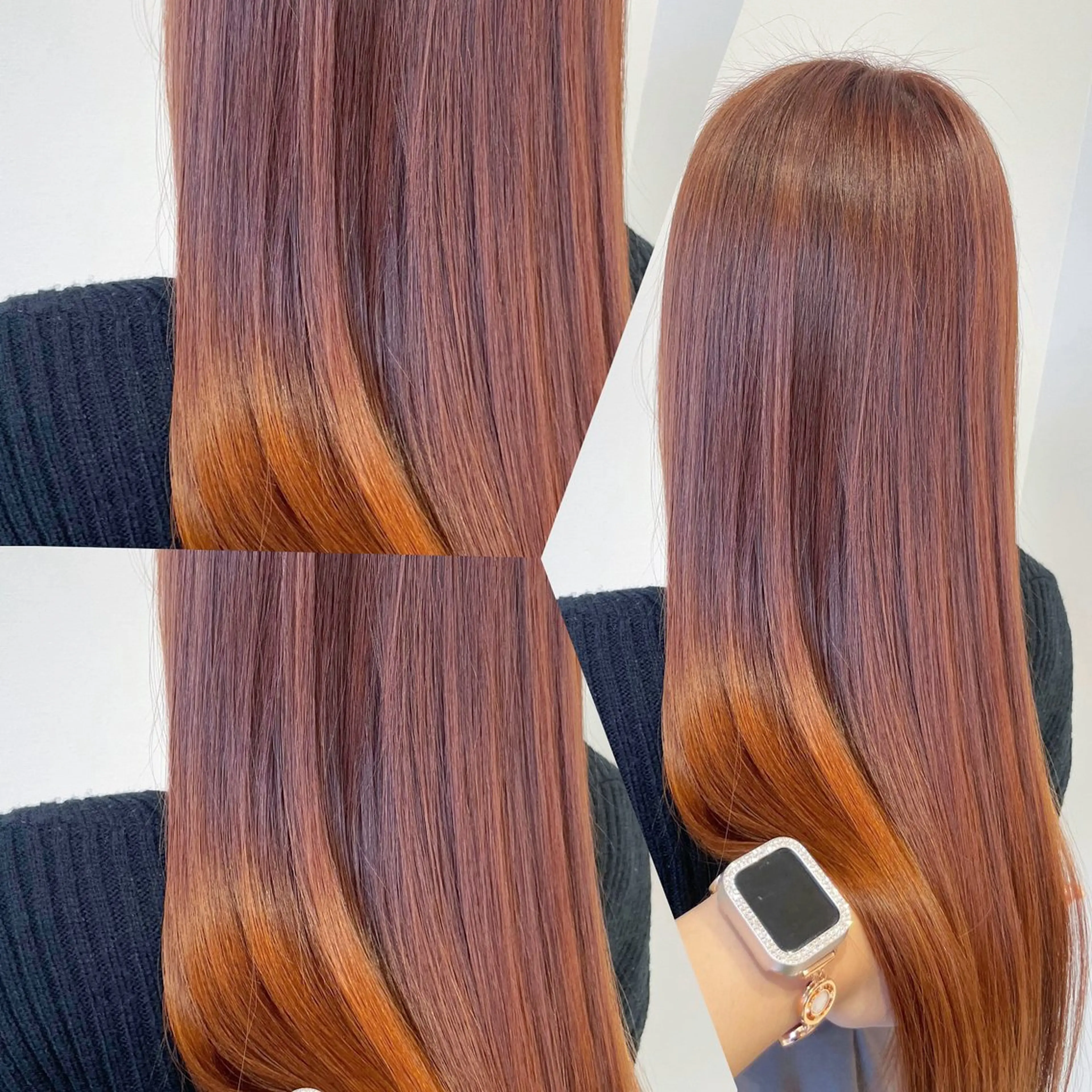 ロング カラー 🧸韓国/髪質改善 MOE🇰🇷🧸のヘアスタイル