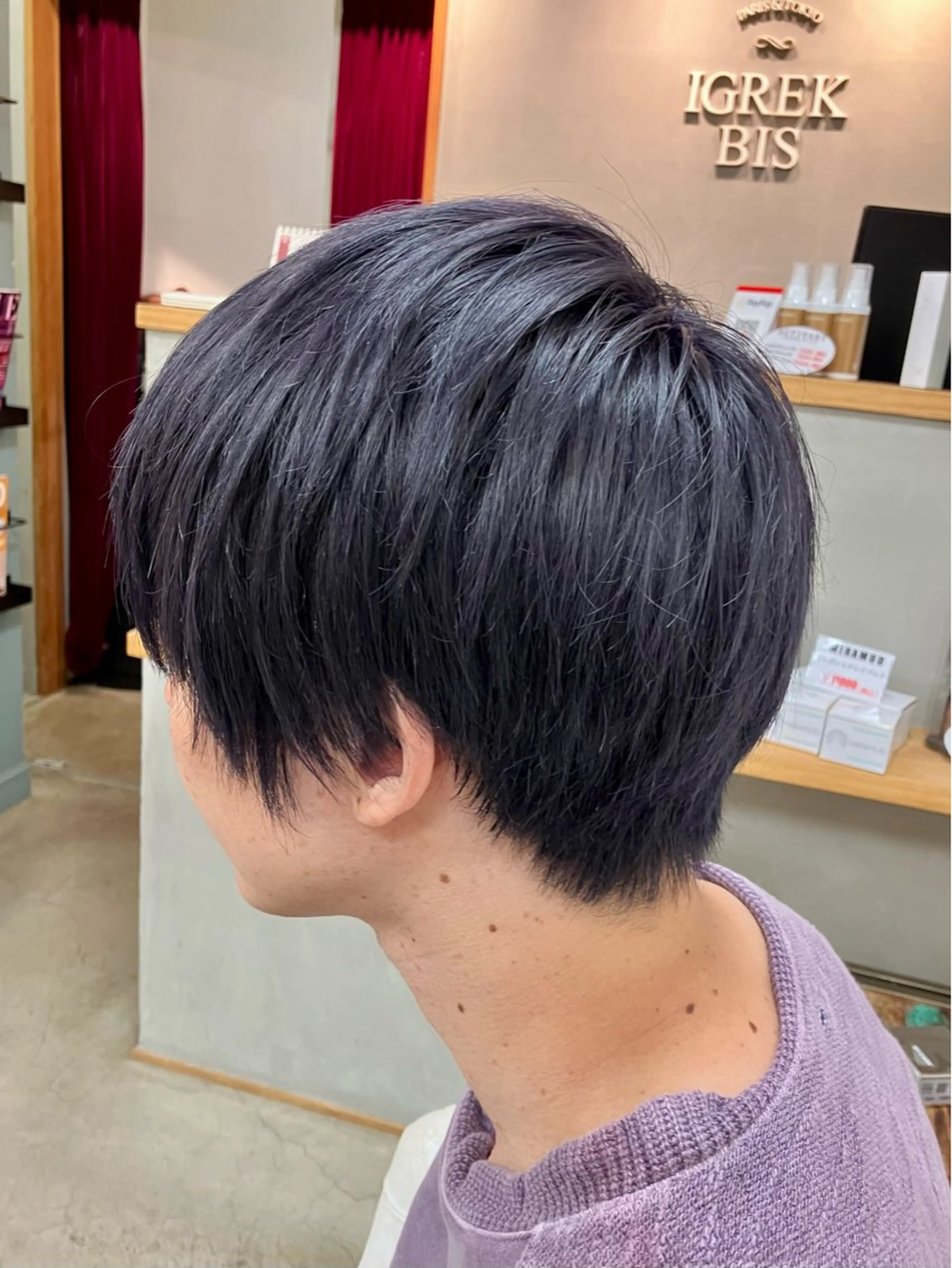 メンズ 似合わせ×透明感 カラー🤍MAOのヘアスタイル