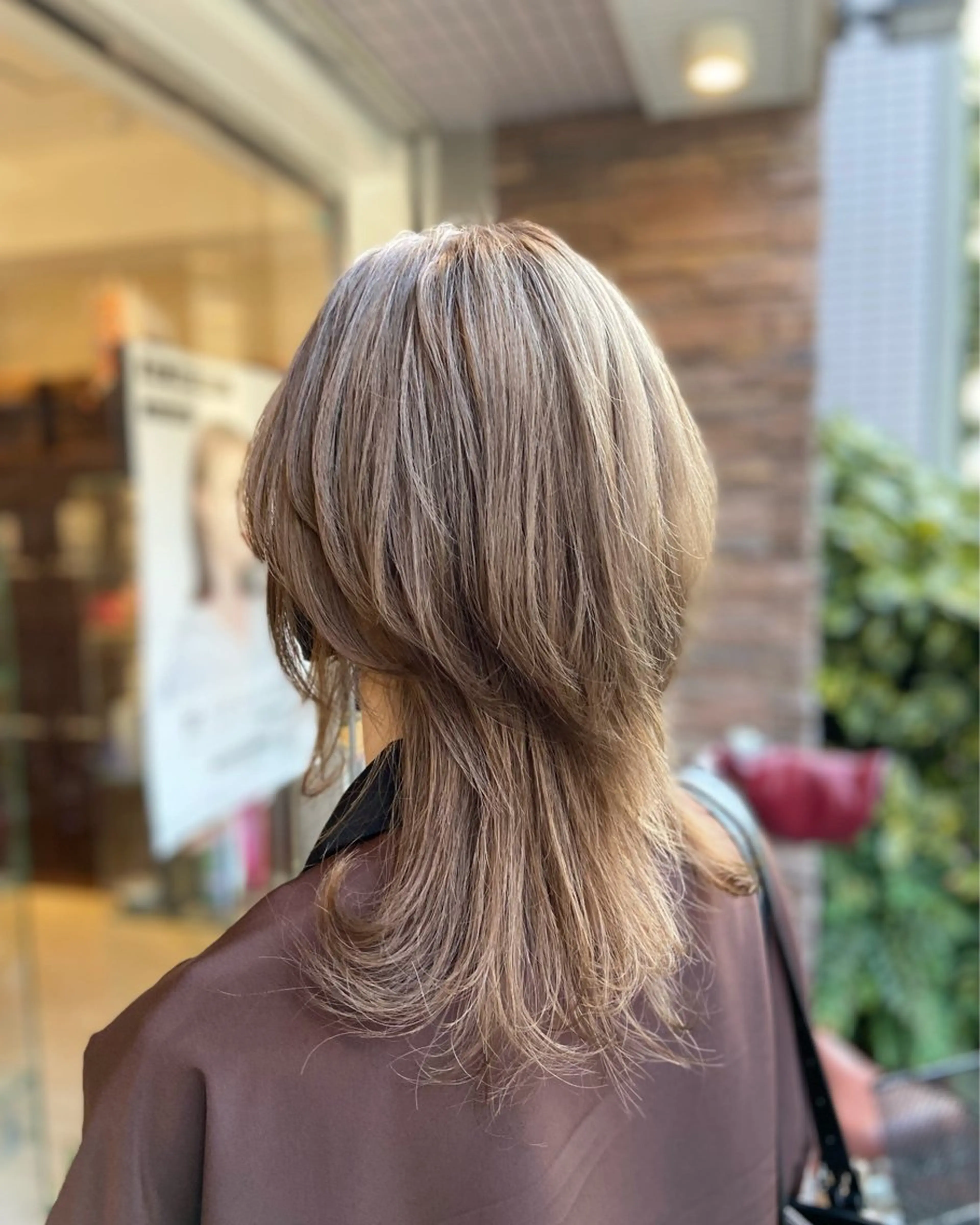 セミロング カラー メンズ カット ヘアカラー メンズ特化✂︎ 稗田達也のヘアスタイル