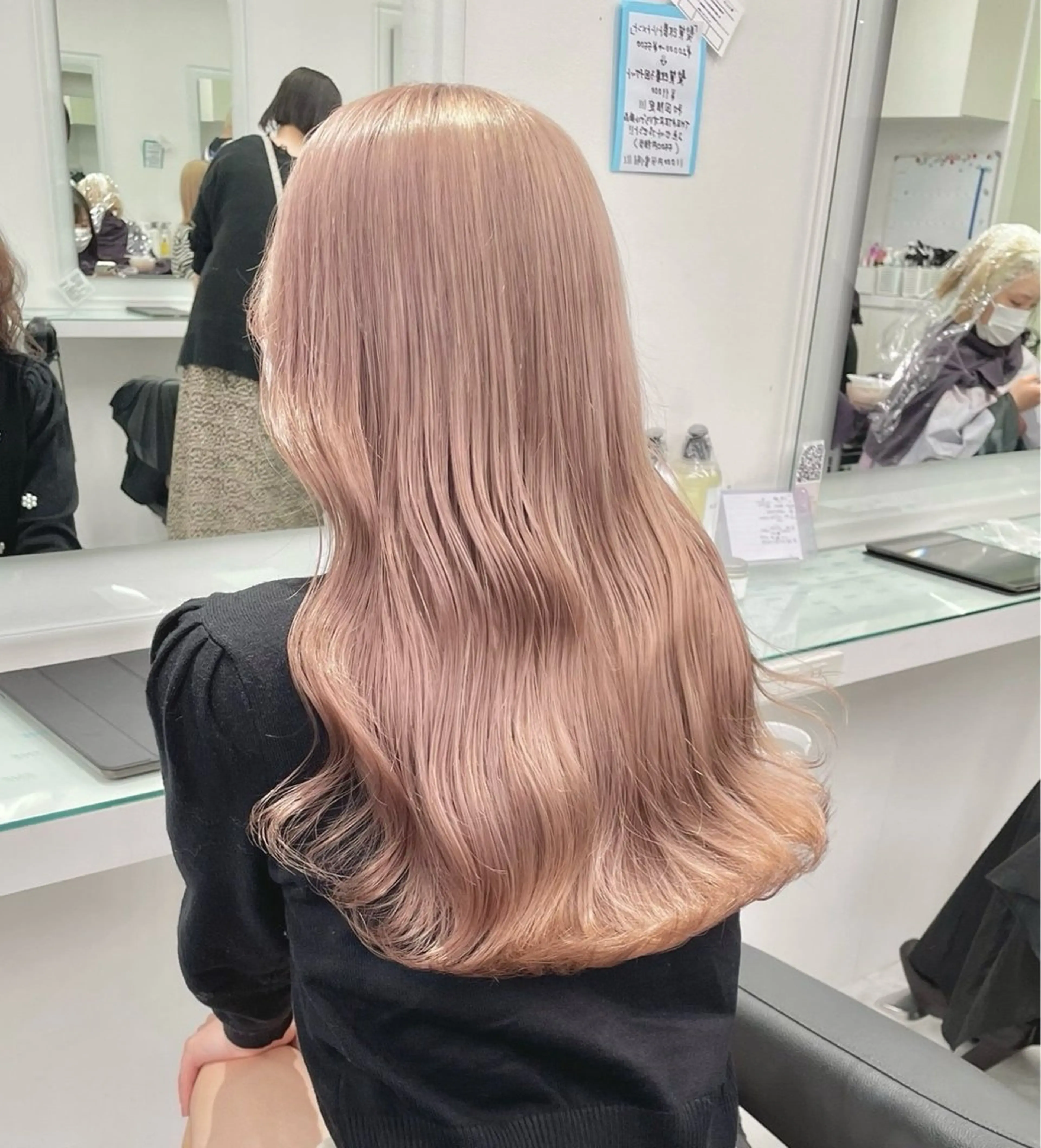 セミロング カラー パーマ ヘアアレンジ メンズ ヘアカラー ♡ 𝐑𝐈𝐎♡のヘアスタイル