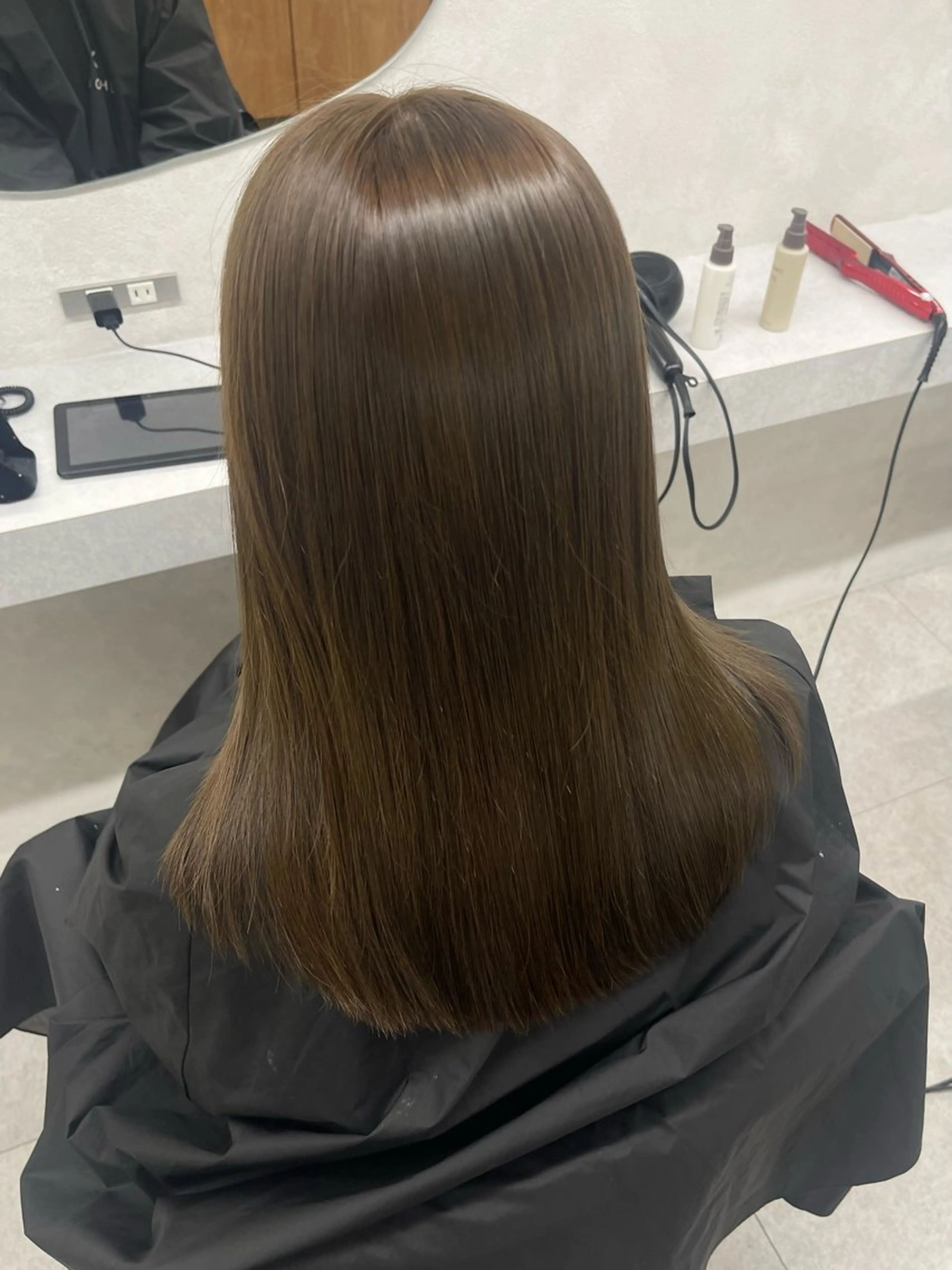 セミロング モテカラー🫧💕 RIOのヘアスタイル