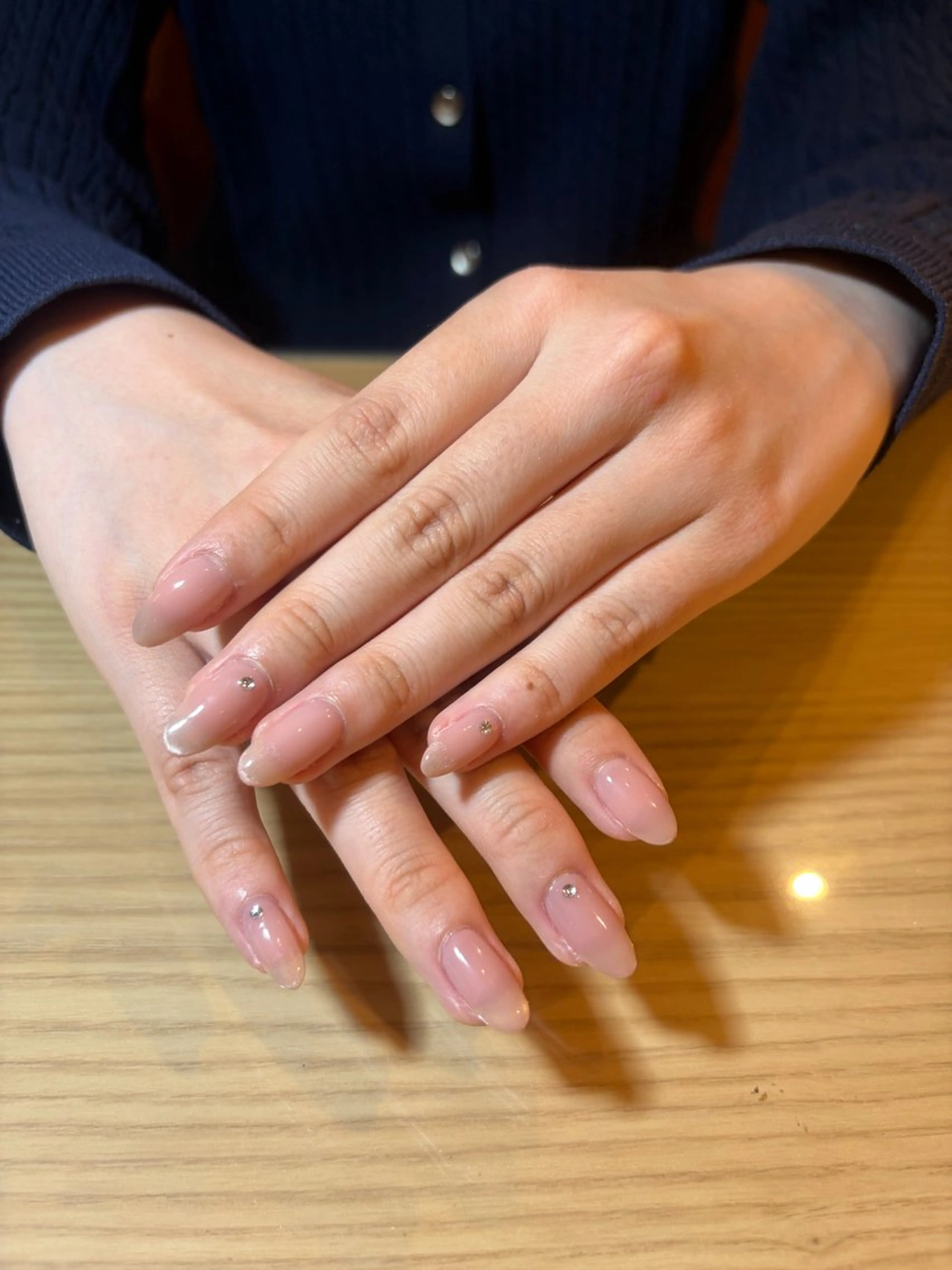 ネイル フレンチネイル ネイルサヴォイ本厚木 ⭐️あんりのネイルデザイン