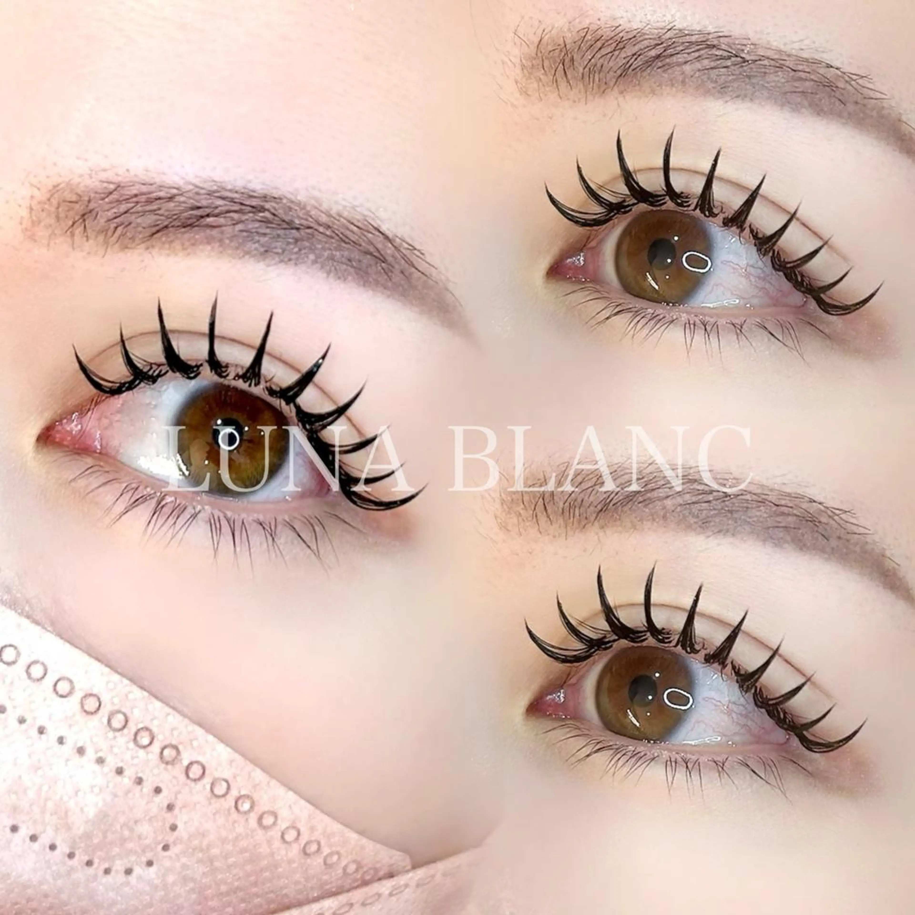 マツエク・マツパ バインドロック LUNA BLANCのマツエク・マツパデザイン