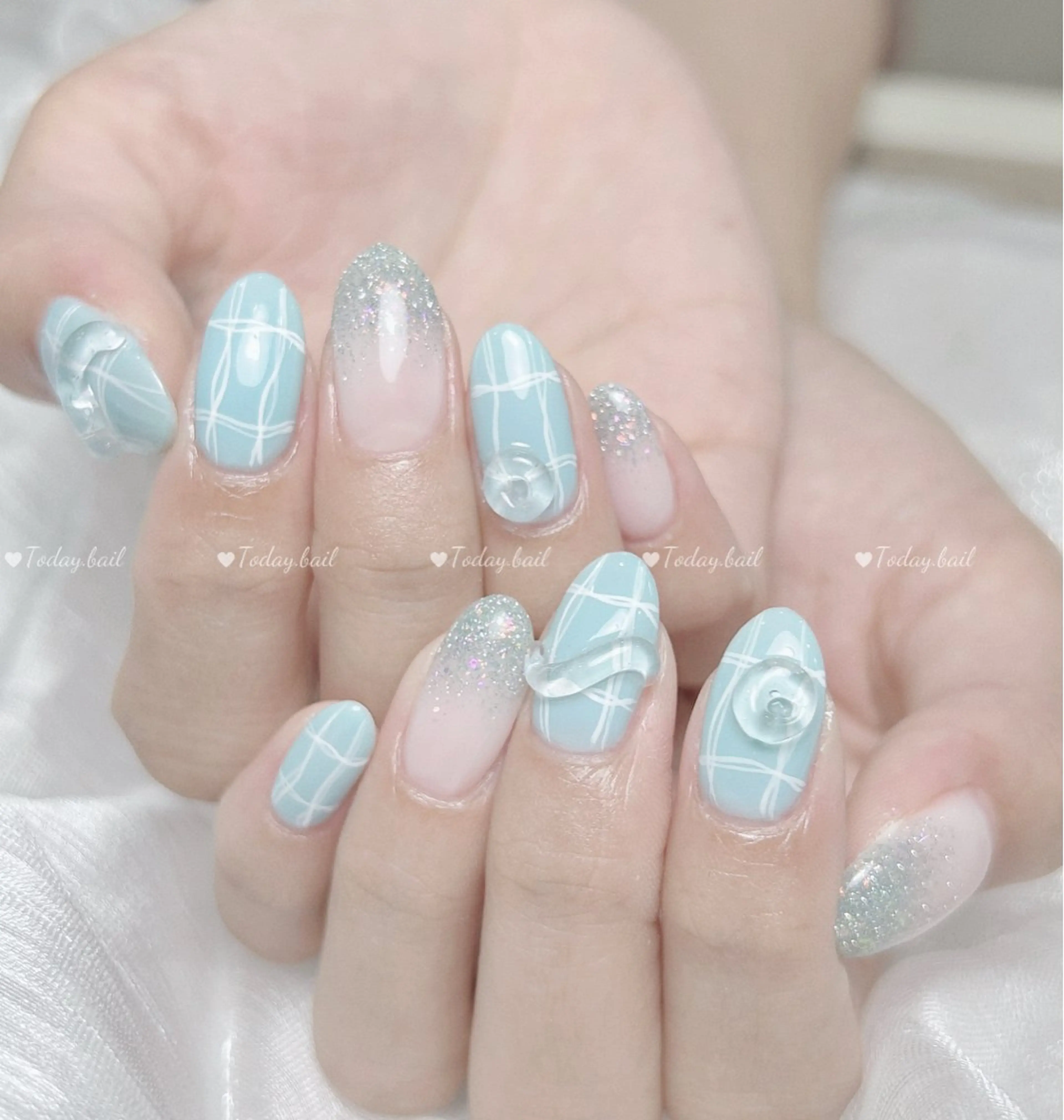 ネイル ハンドネイル 🎀Today nail💅のネイルデザイン