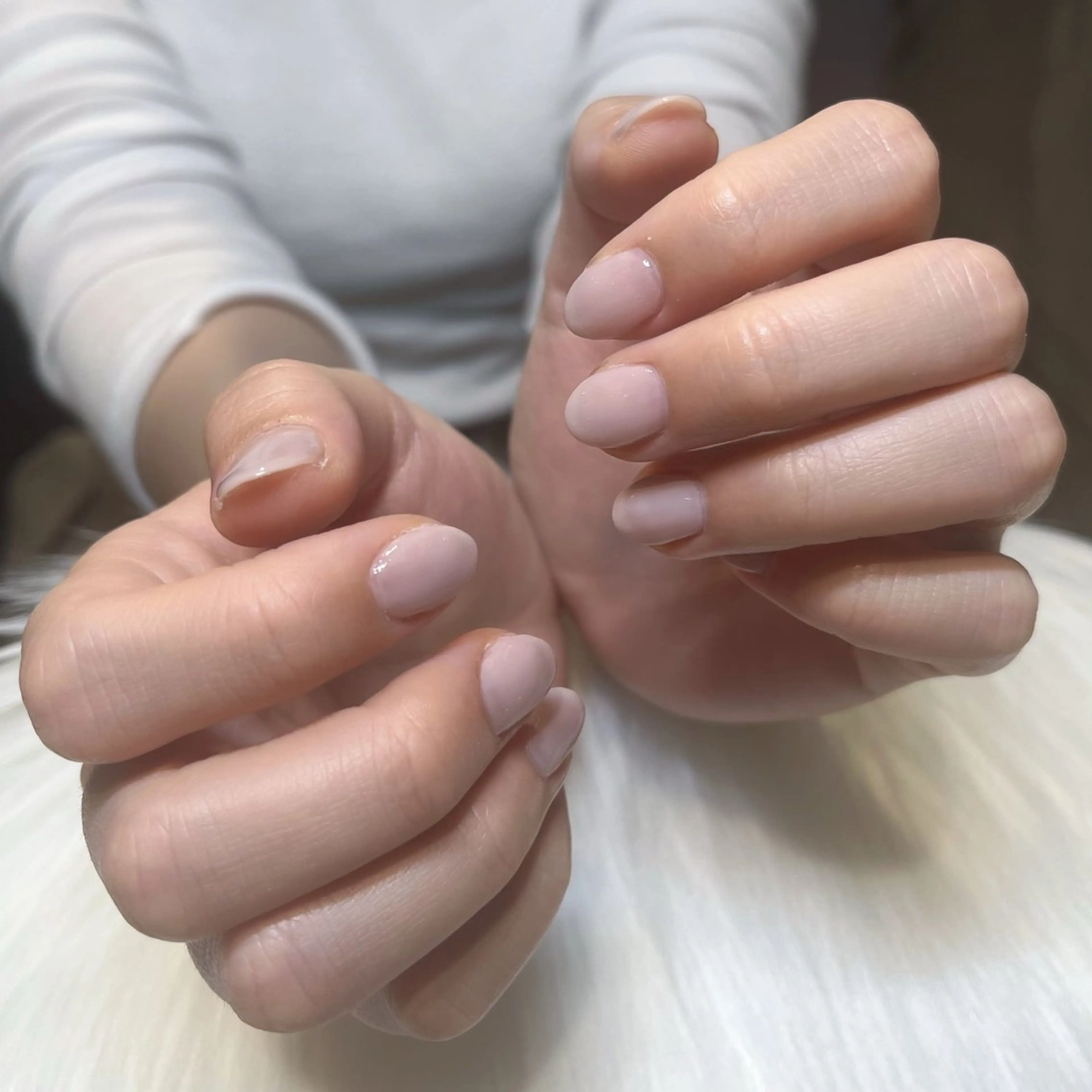 ネイル ワンカラーネイル KOKONA 🎀のネイルデザイン