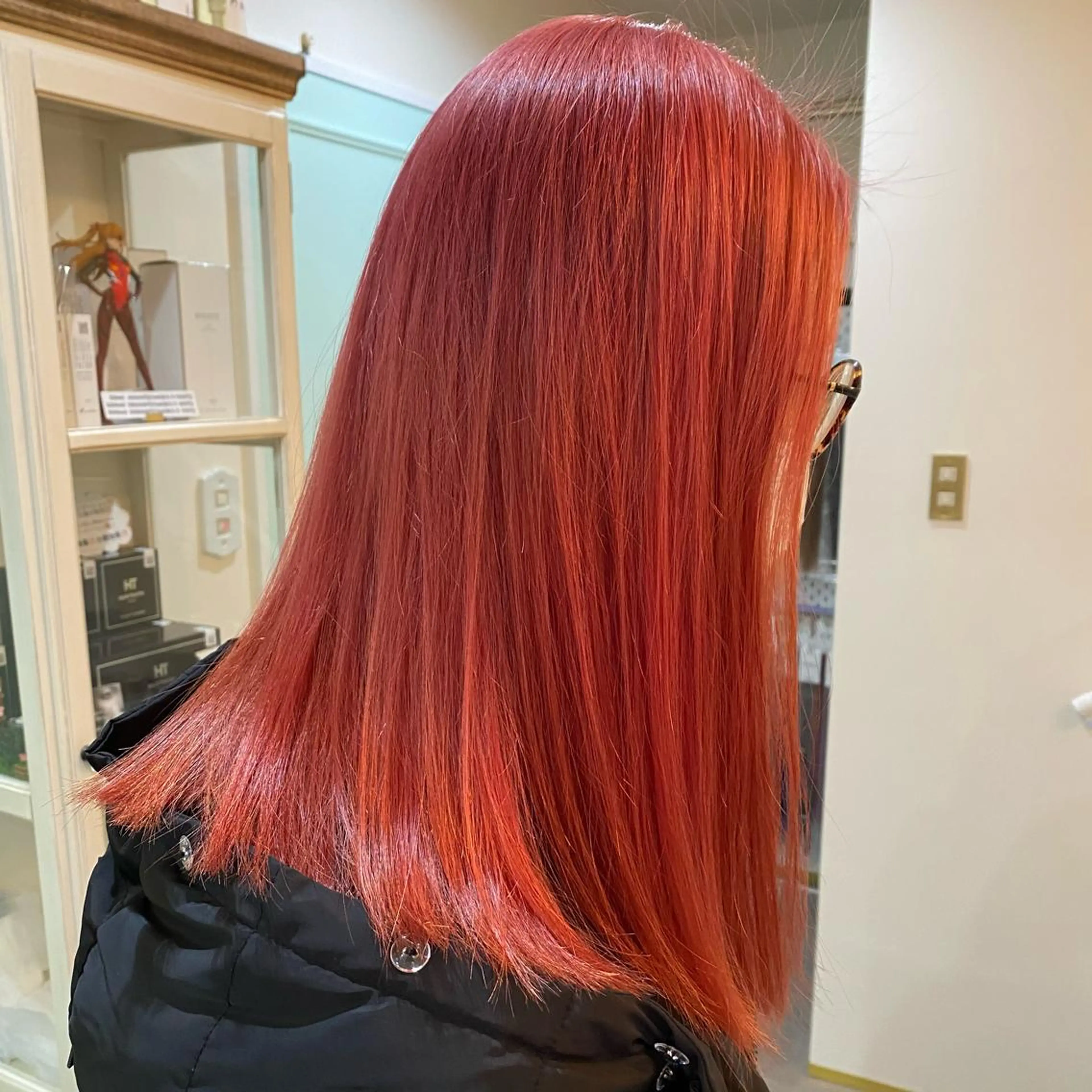 セミロング MOE🐈‍⬛🎀 エクステ/ワンホンのヘアスタイル