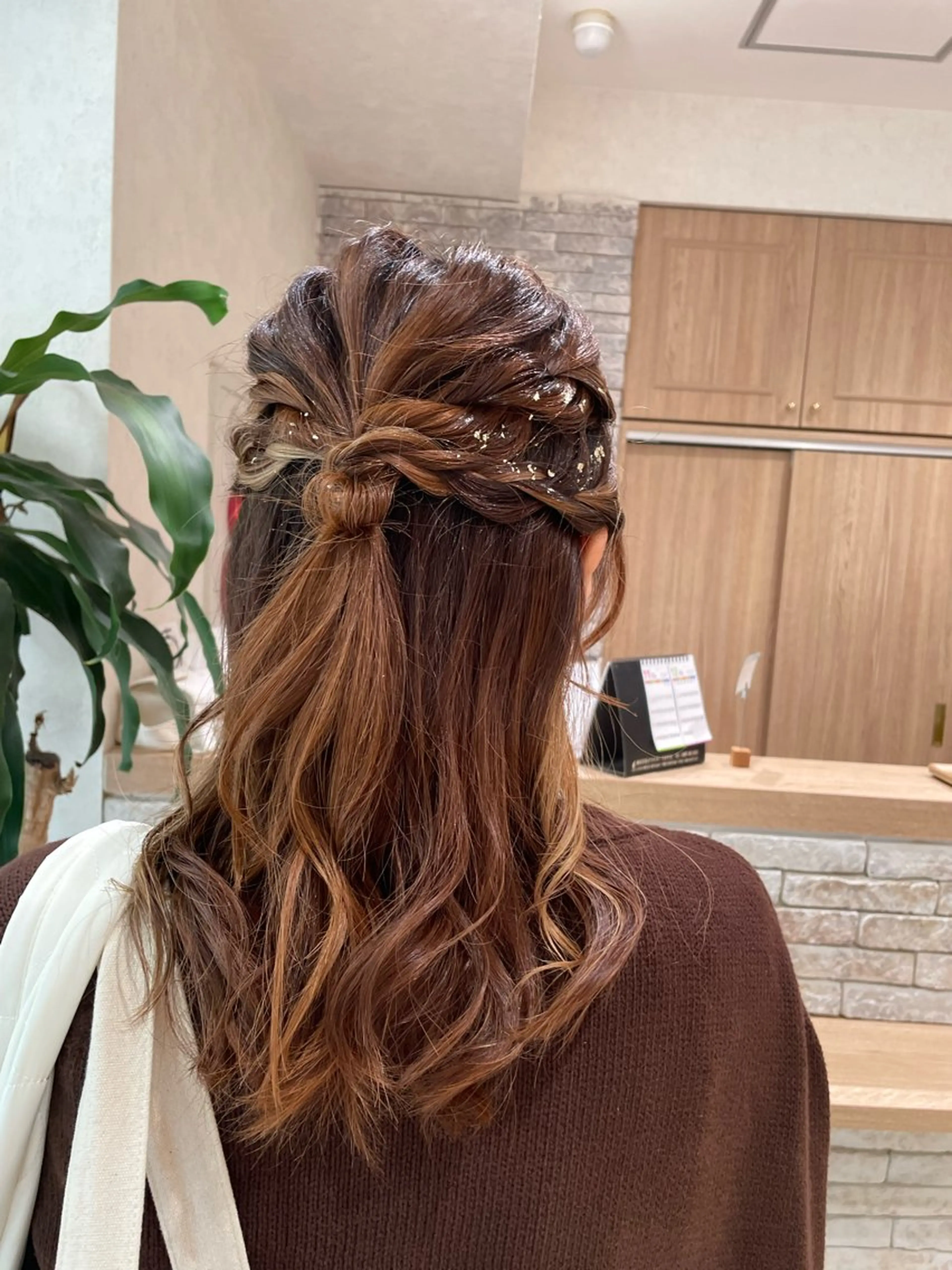 ロング ヘアセット レイヤー×ハイライト 🌷RINA🌷のヘアスタイル