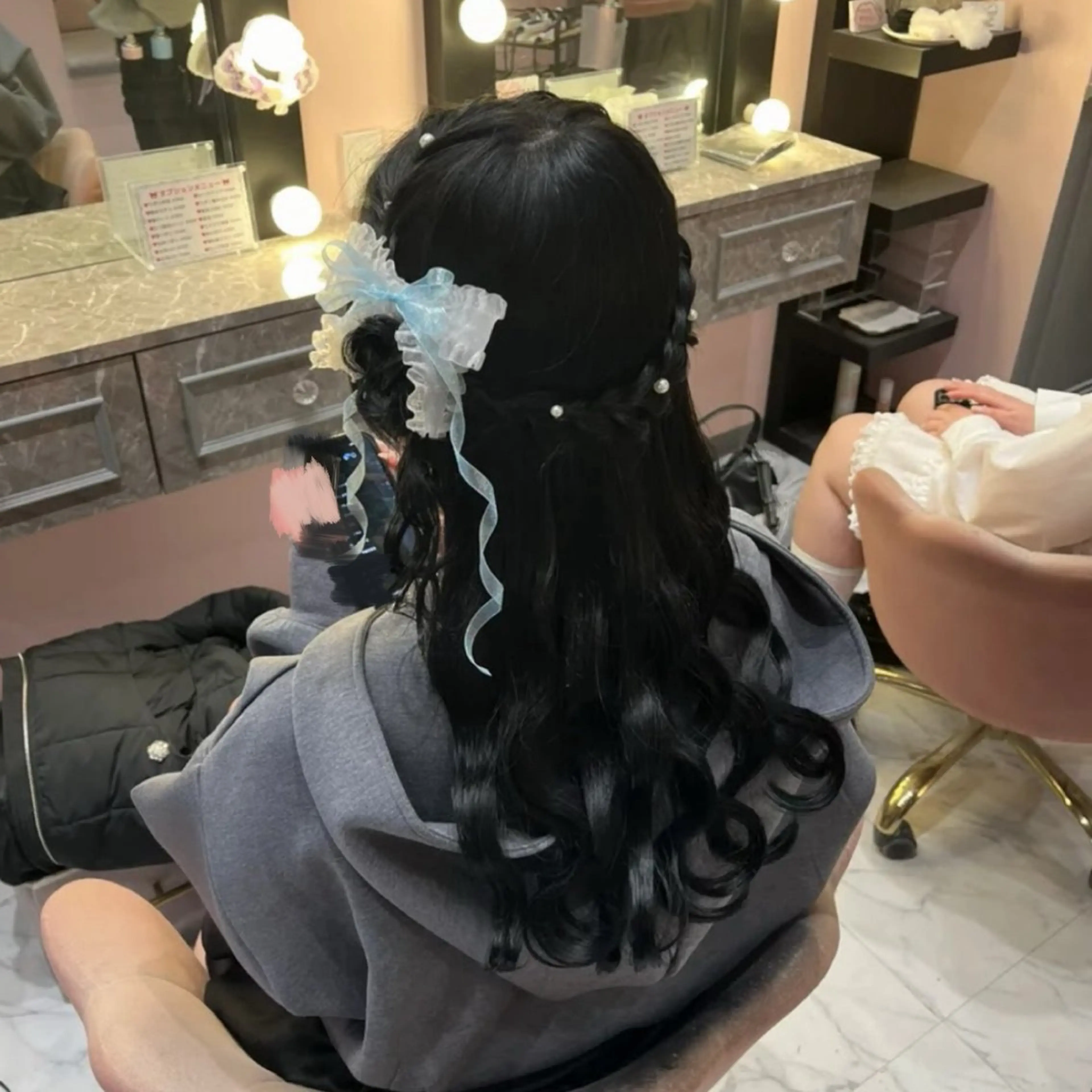 ロング ヘアアレンジ ヘアセット MILD by 17 秋葉原 ‪♡みづき♡のヘアスタイル
