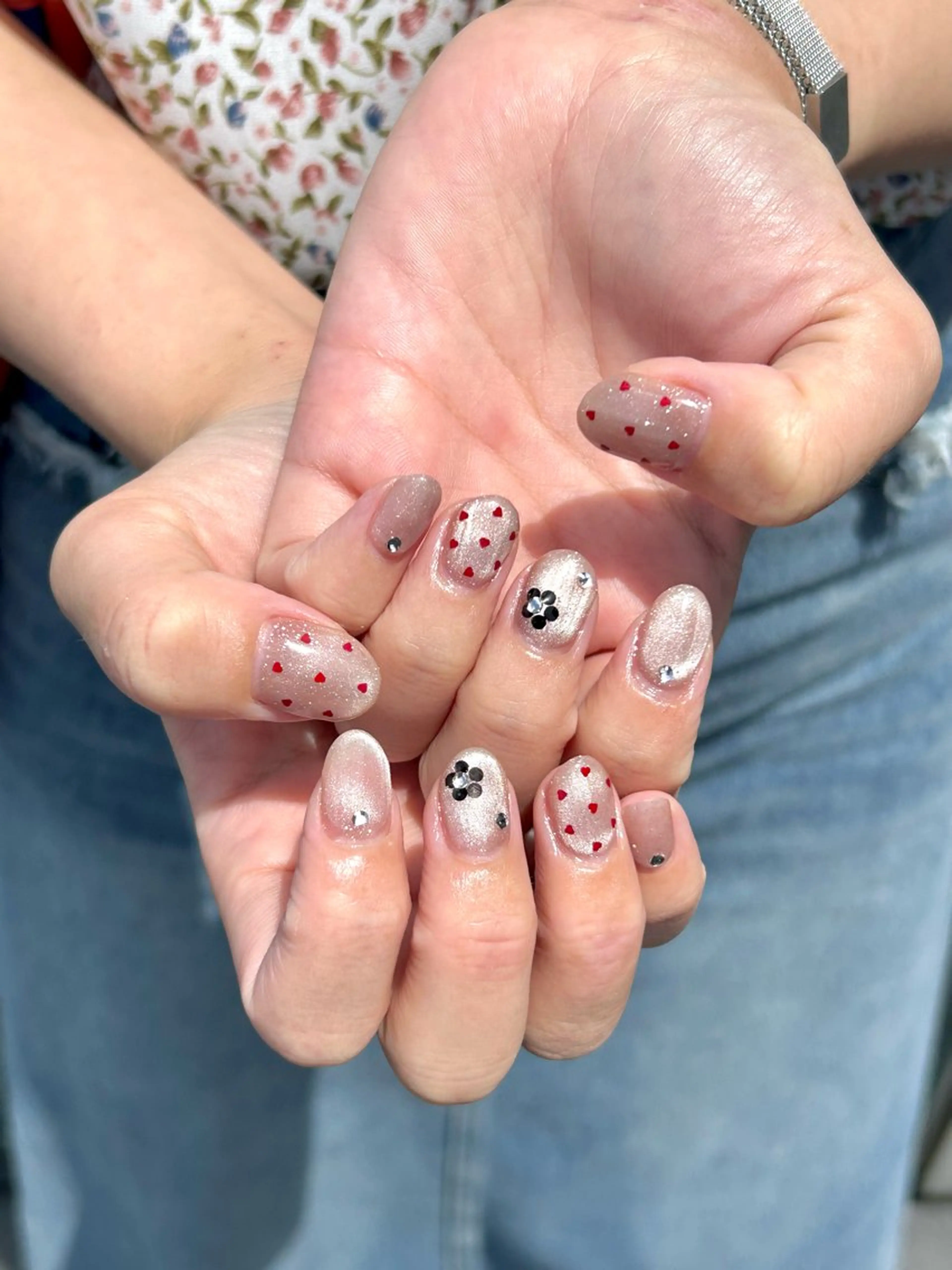 ネイル ハンドネイル Mana  🫧 パラジェル⌇自由が丘のネイルデザイン