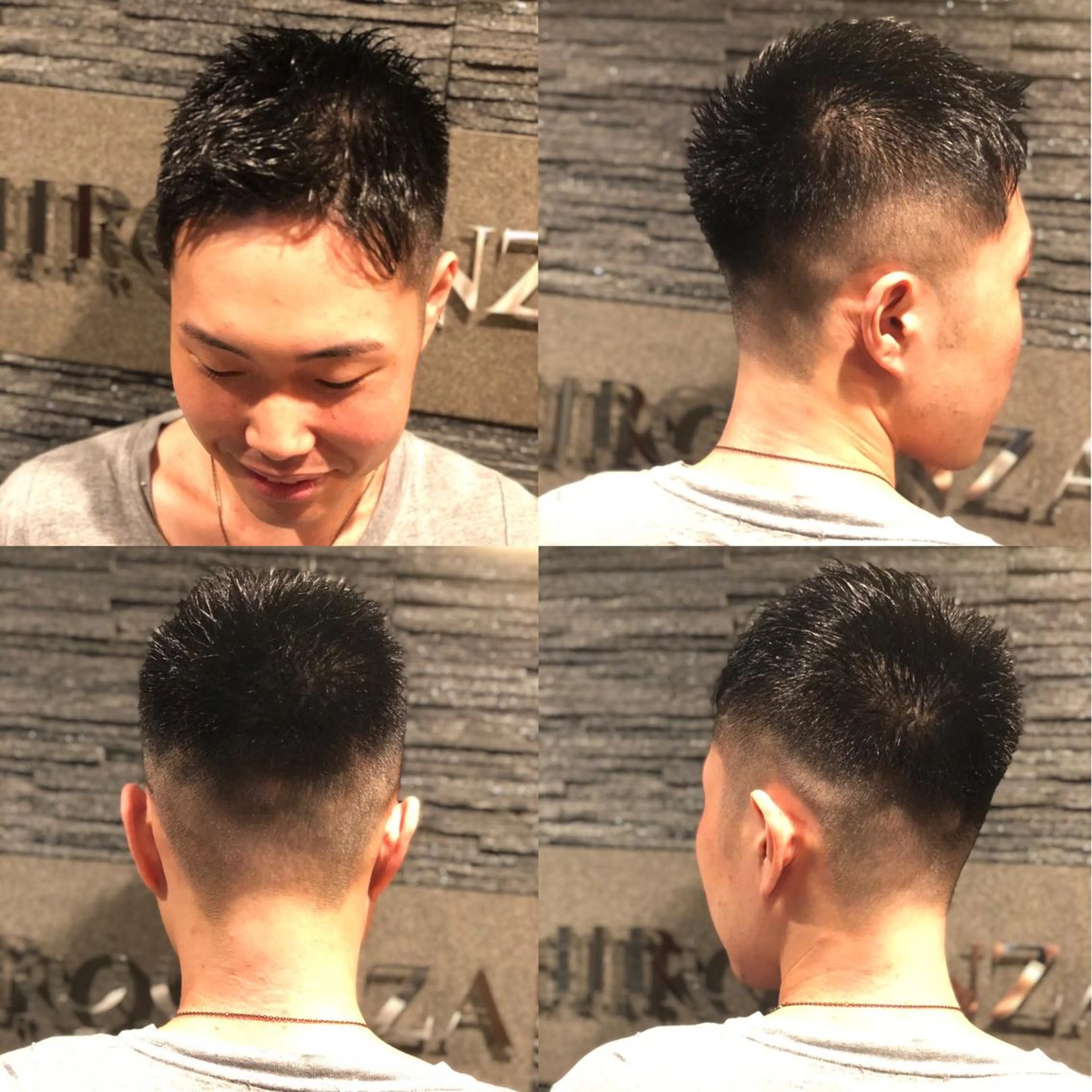 ショート ヘアアレンジ メンズ 萩原 勇樹のヘアスタイル