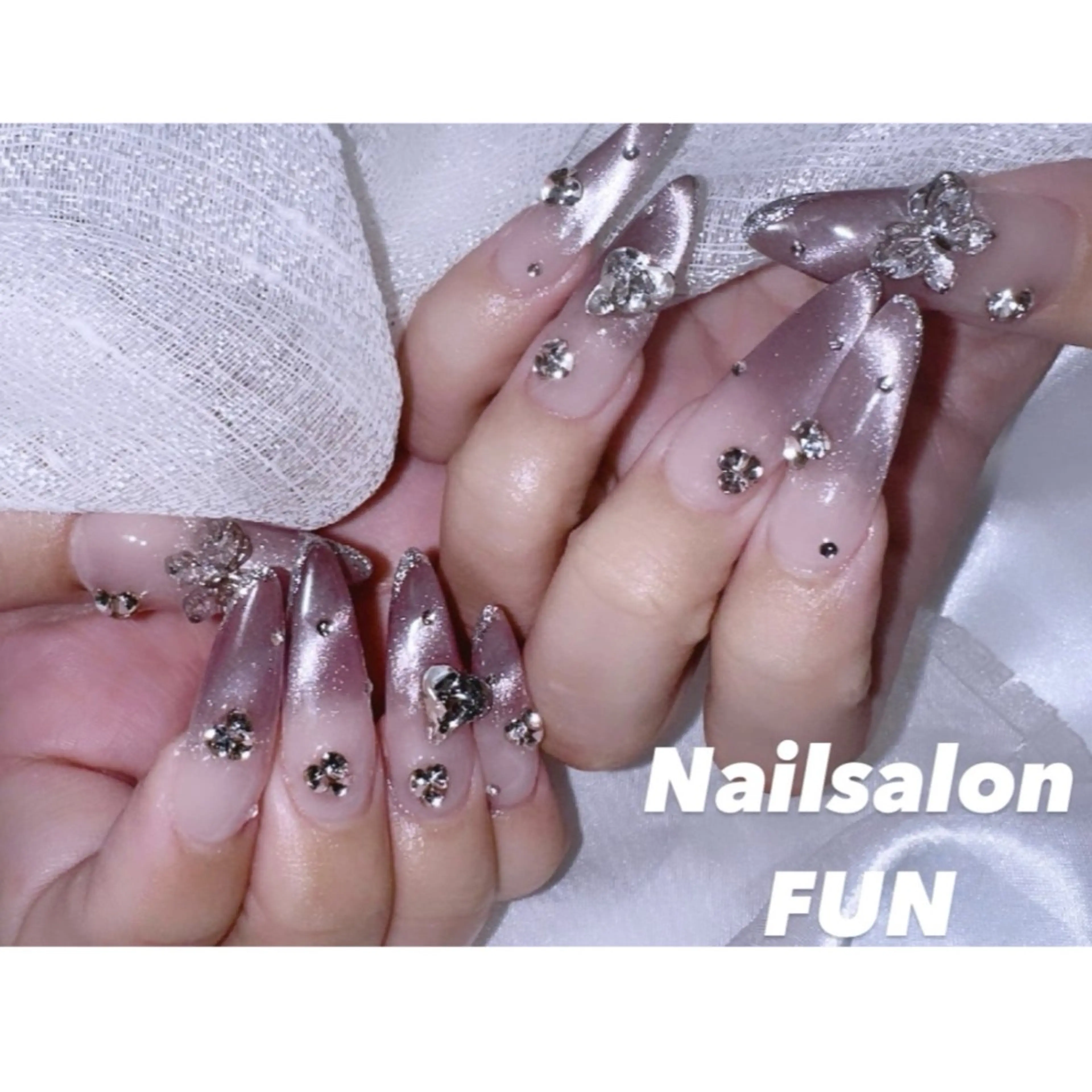 ネイル アートネイル スカルプネイル Nailsalon FUN🌈のネイルデザイン