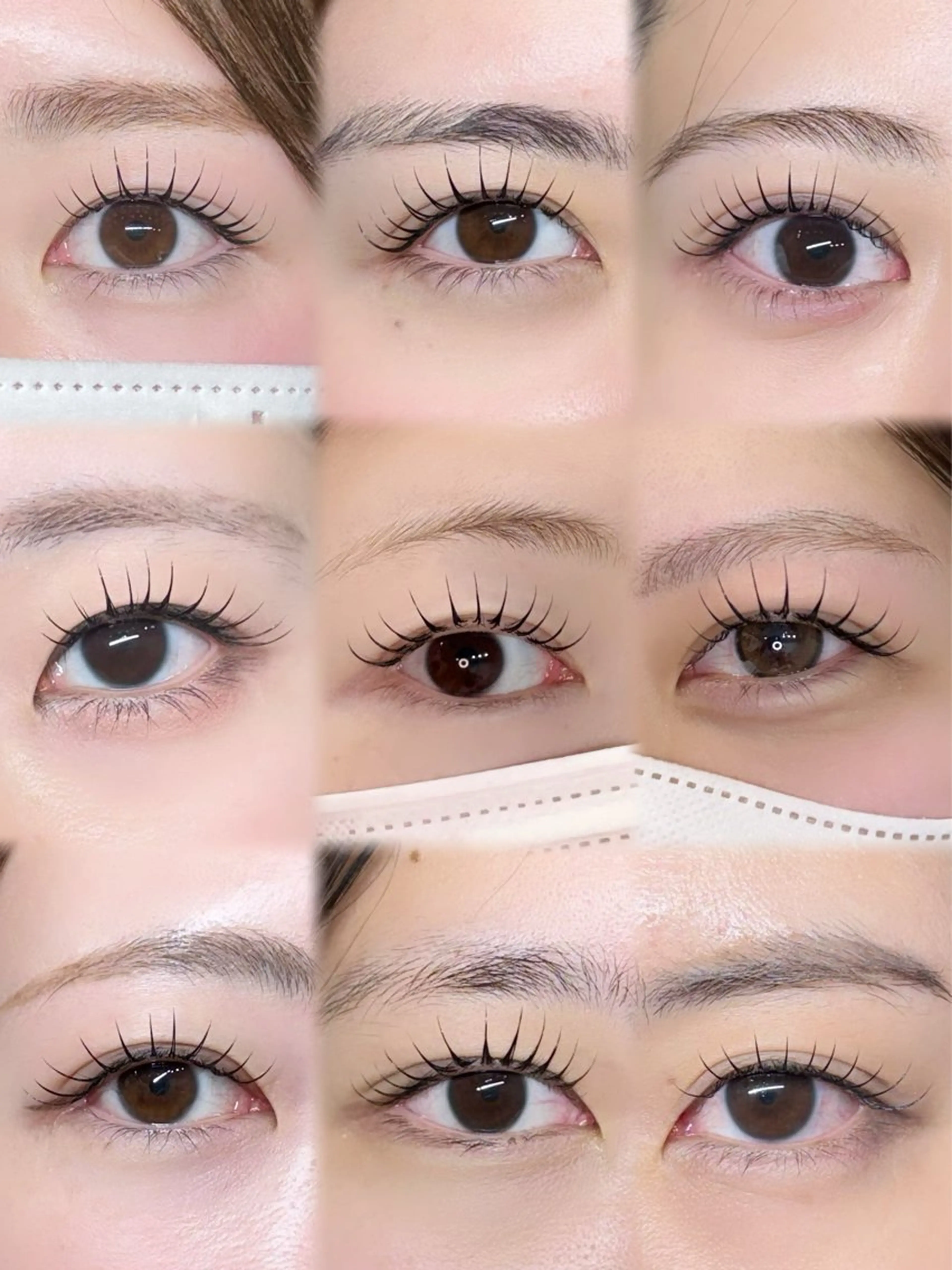 マツエク・マツパ Mimi .BEBE🎀のマツエク・マツパデザイン