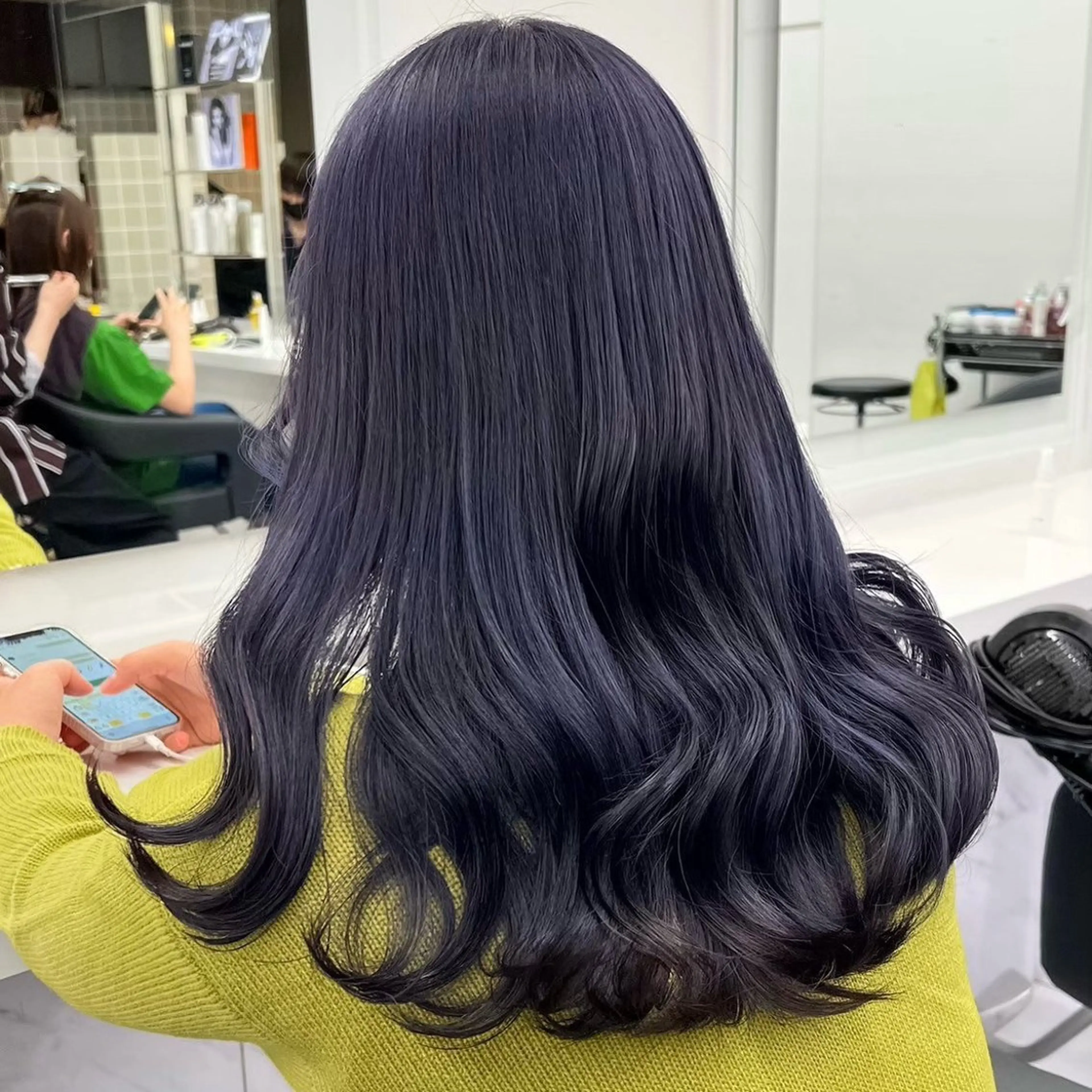 ロング カラー 韓国風艶髪🎀 暖色カラー🤍のヘアスタイル