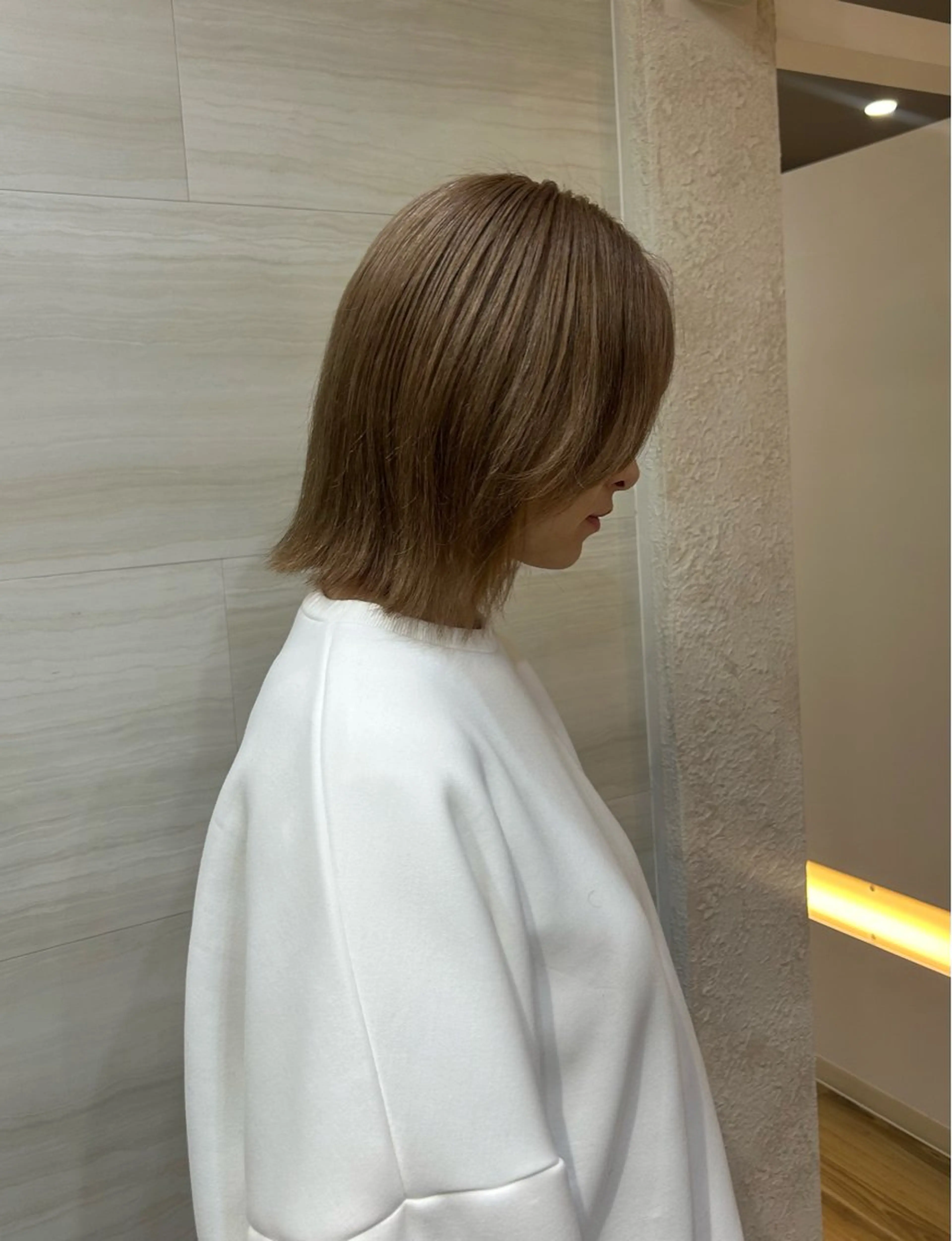 ショート ヘアカラー Hanon 美桜のヘアスタイル