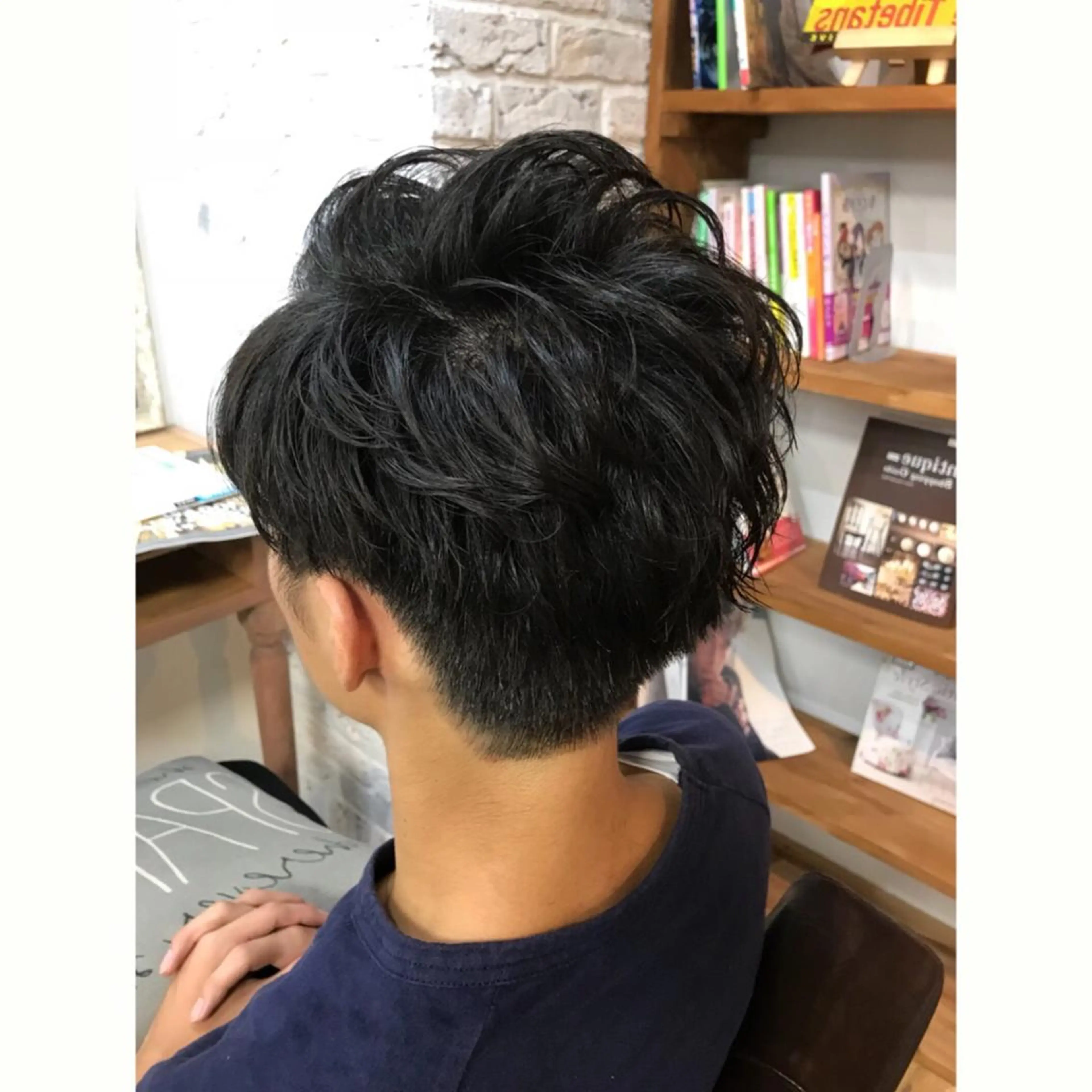 ショート パーマ yui .のヘアスタイル