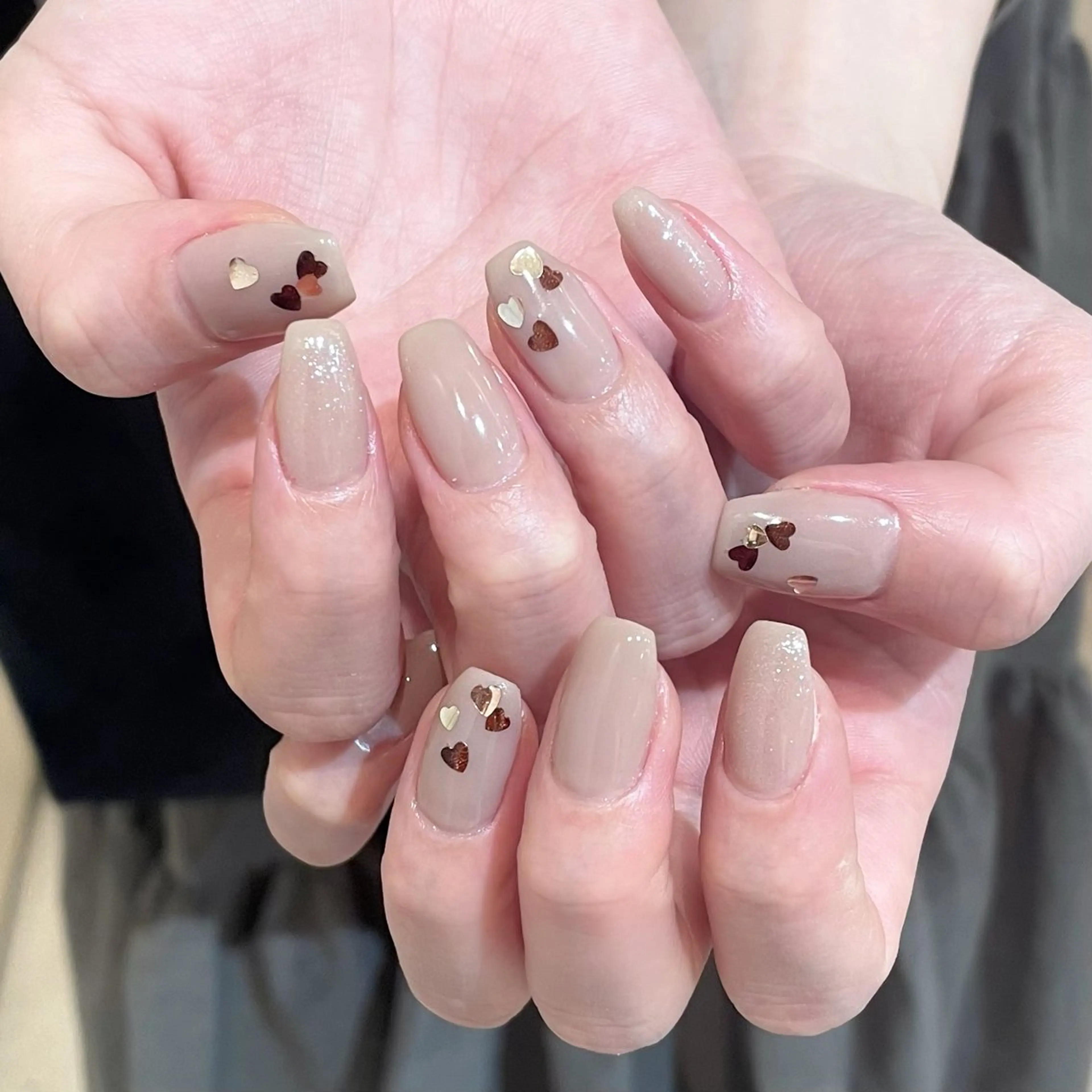 ネイル シンプルネイル ハンドネイル Tsuki🌙/渋谷 /パラジェルのネイルデザイン