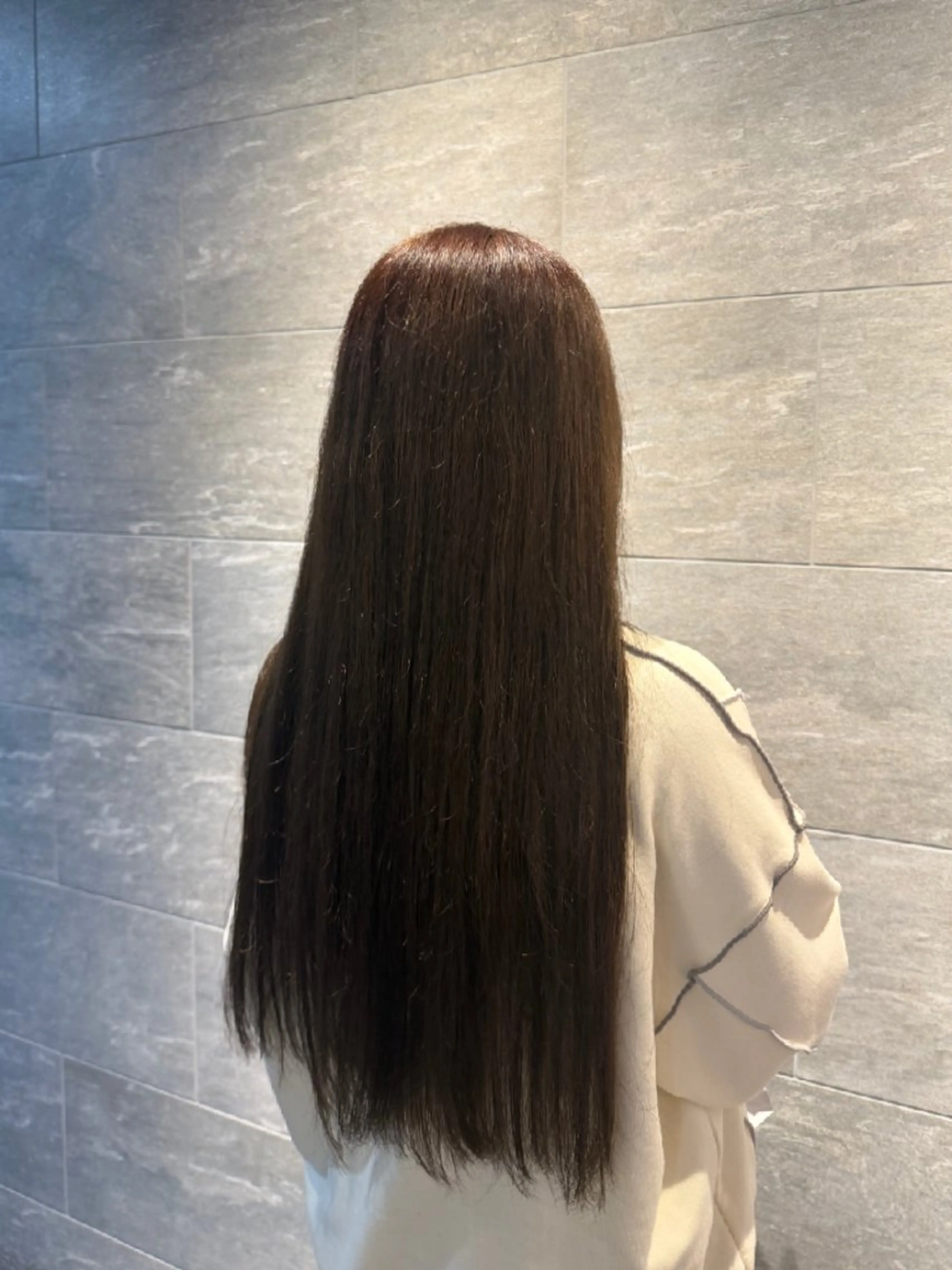カラー ベージュカラー 菊地 楓のヘアスタイル