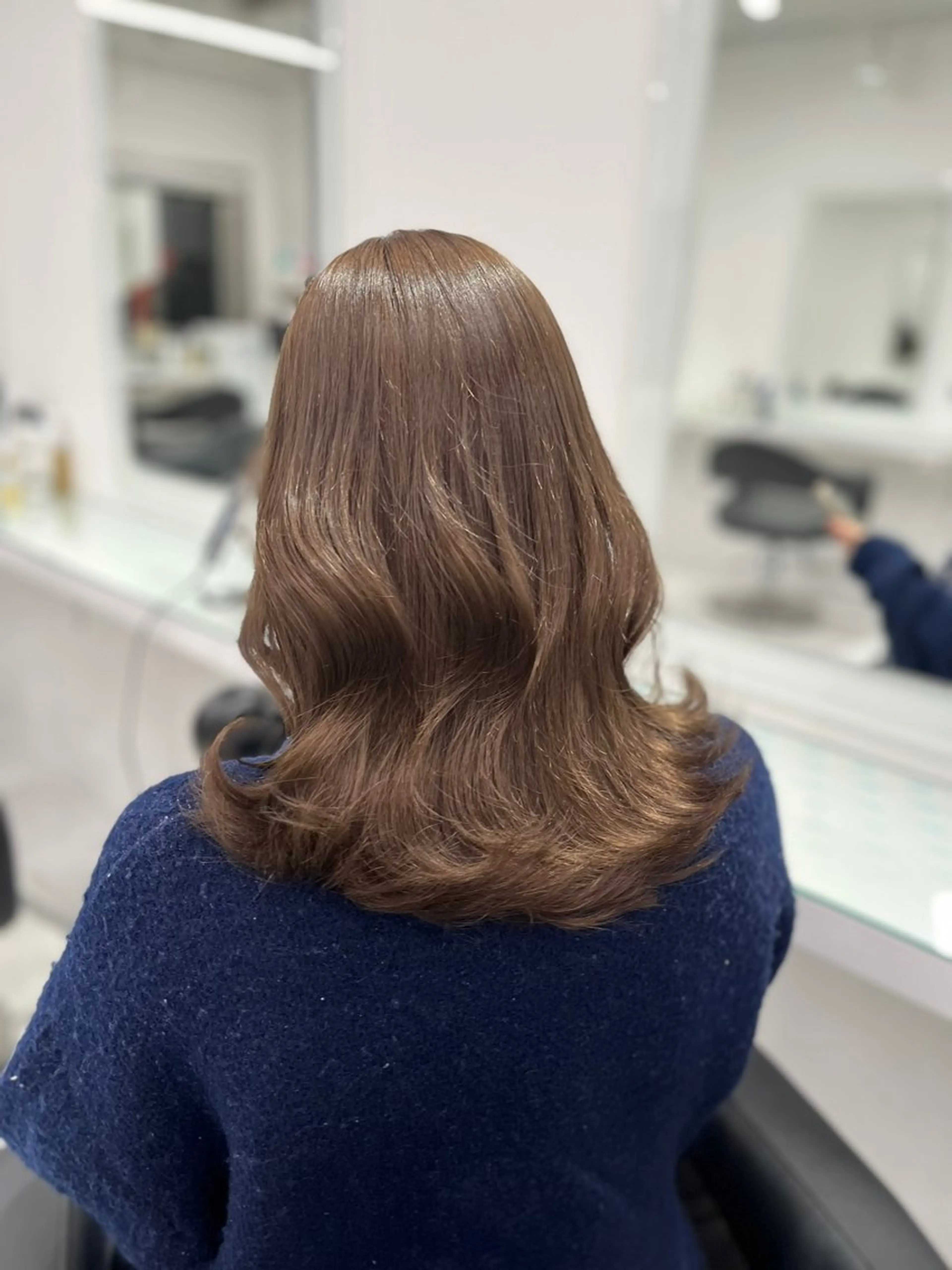 ミディアム カラー パーマ ヘアアレンジ メンズ ヘアカラー トリートメント ♡ 𝐑𝐈𝐎♡のヘアスタイル