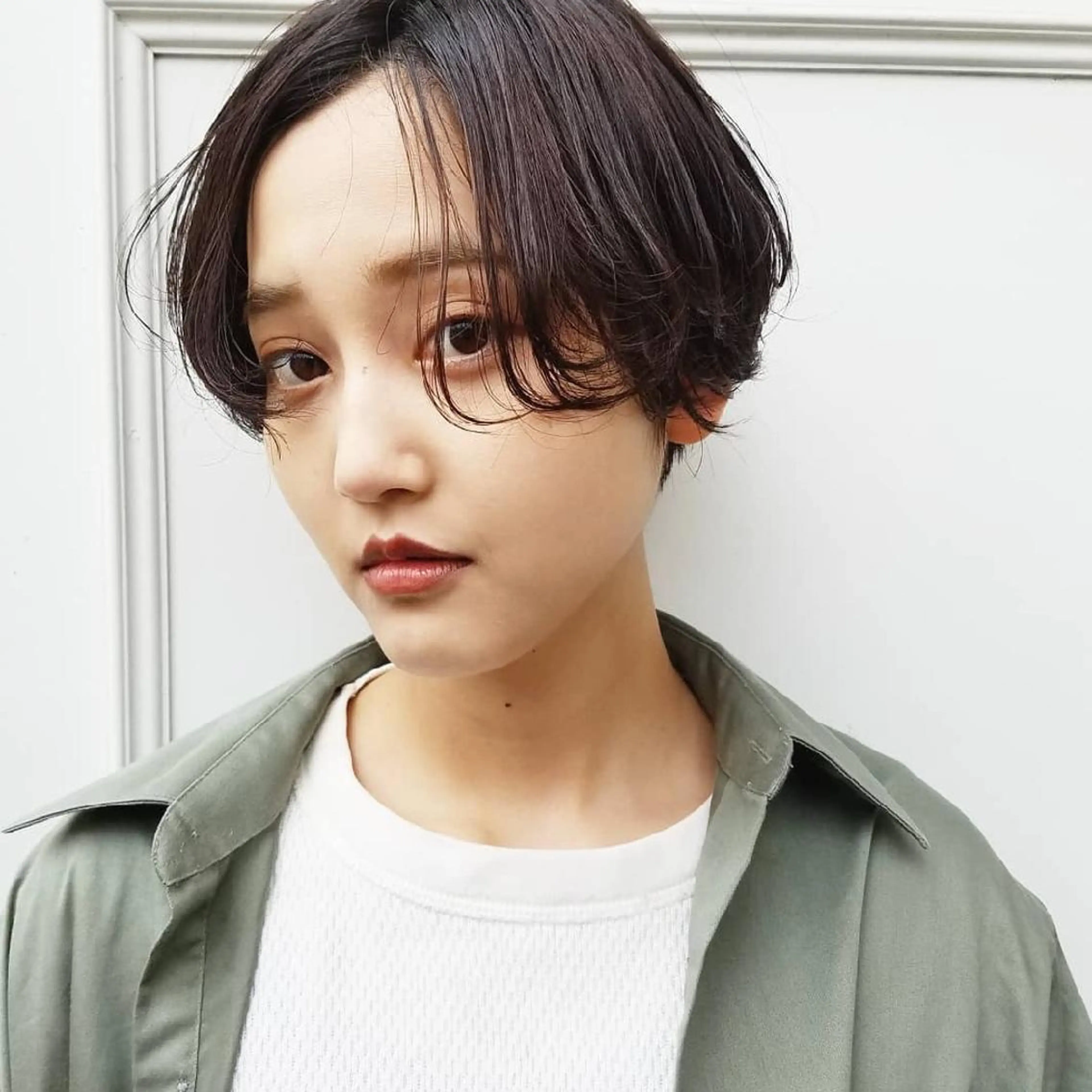 ショート 🙃 透明感カラー/ボブのヘアスタイル