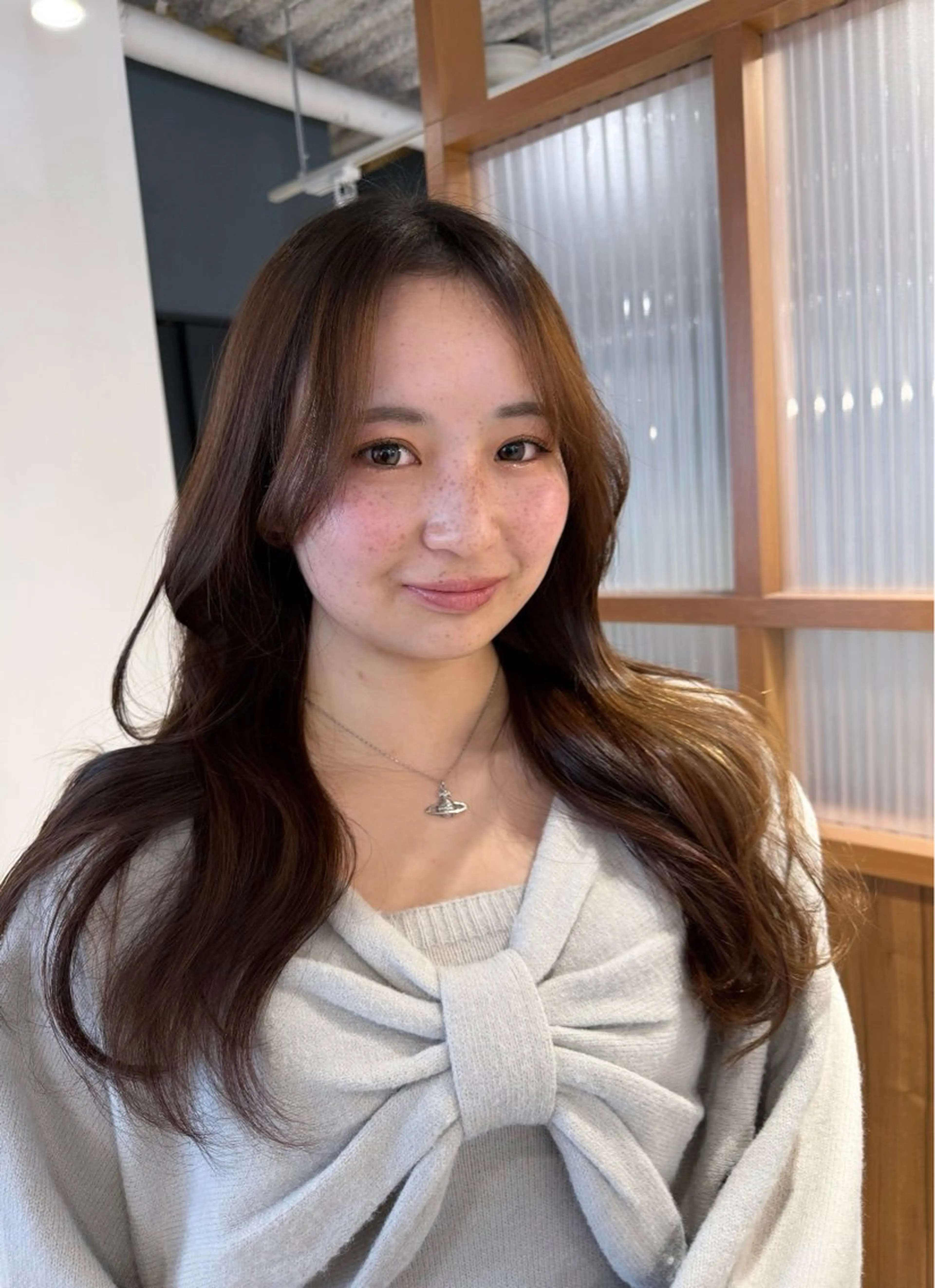 ロング カット トリートメント 岡本 太陽☀️のヘアスタイル