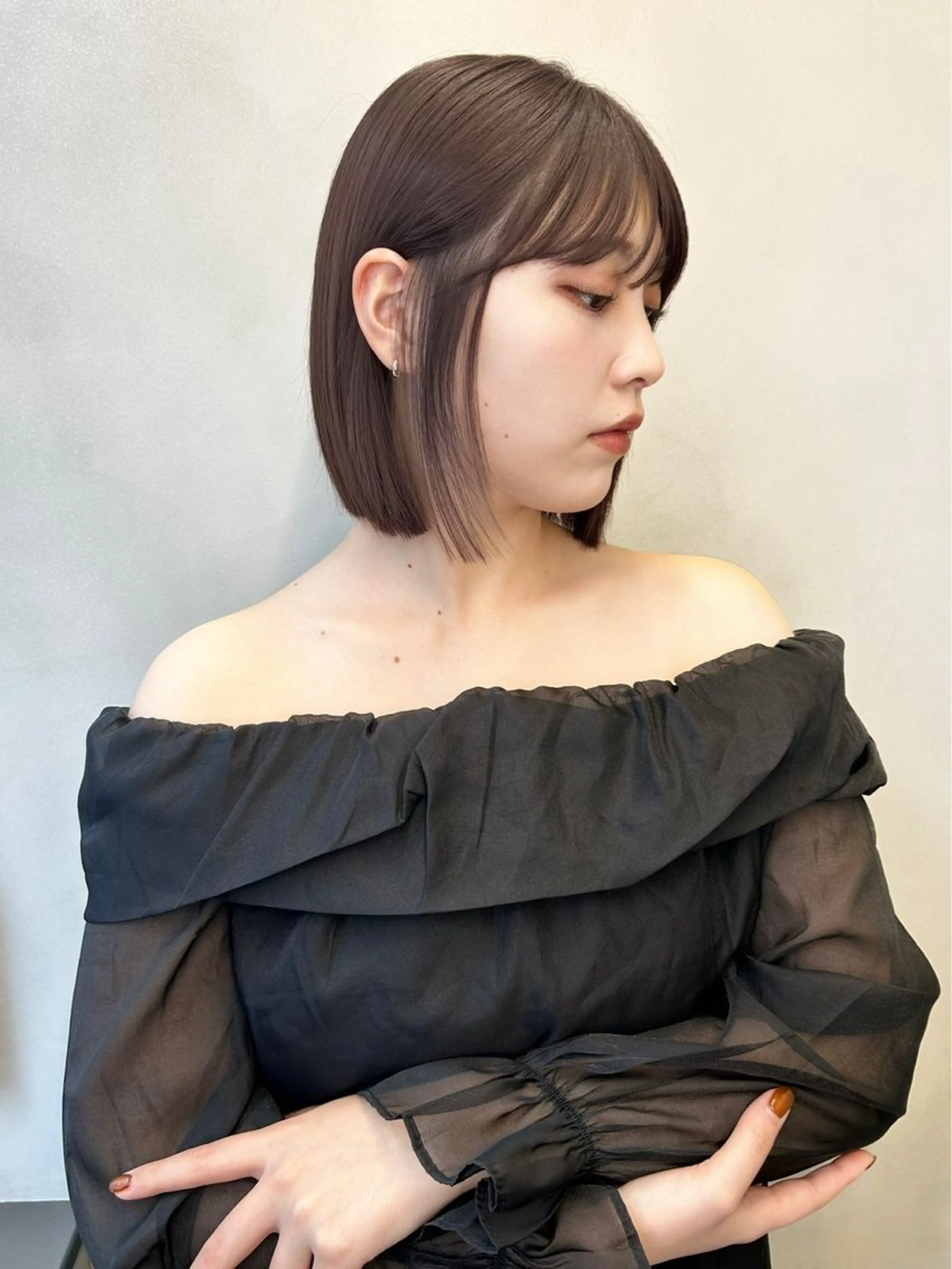 ショート 【韓国/レイヤー/ カラー】新井 望乃果のヘアスタイル