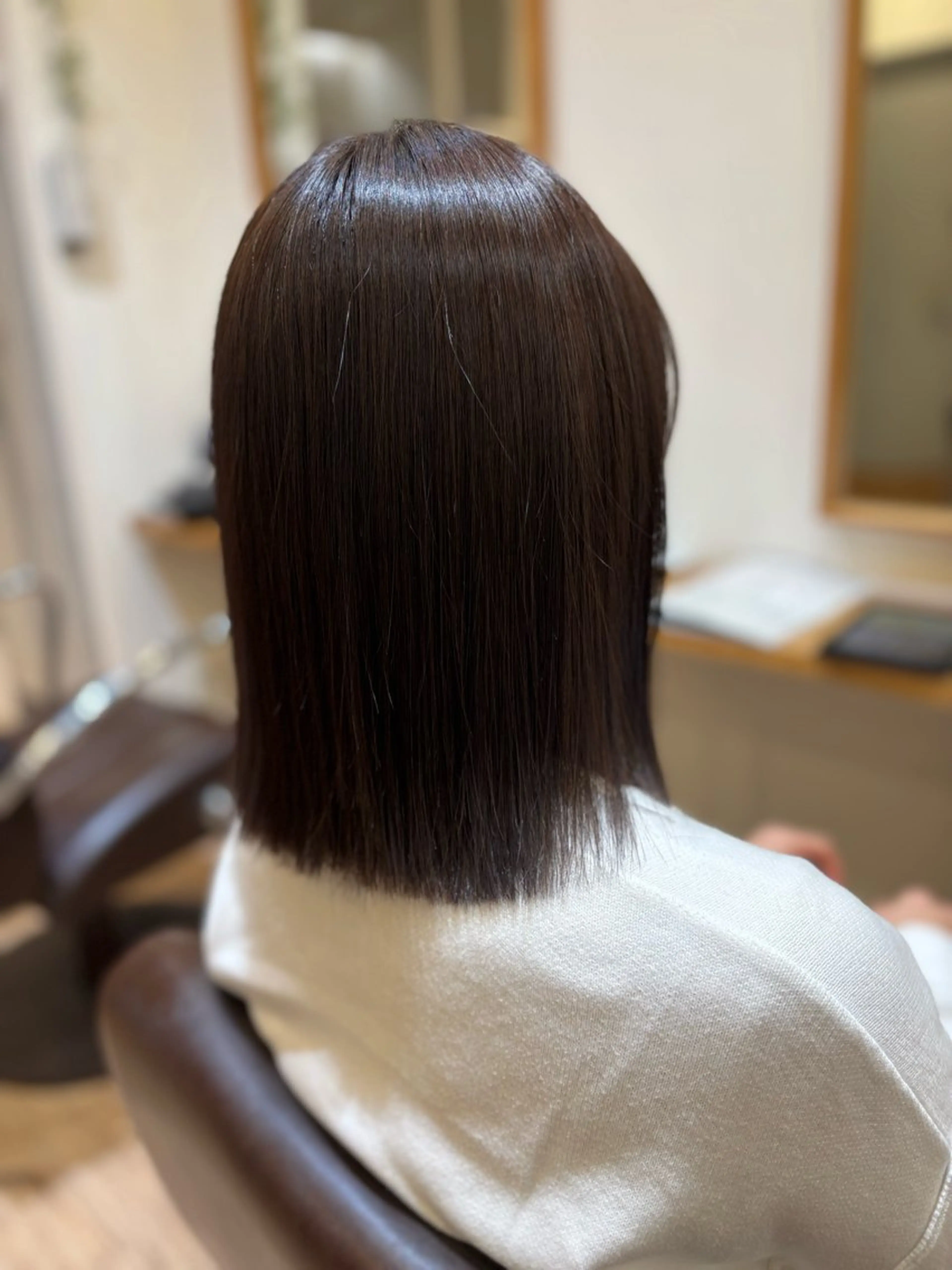 ミディアム カラー すなが/ハイライト モデル募集中のヘアスタイル